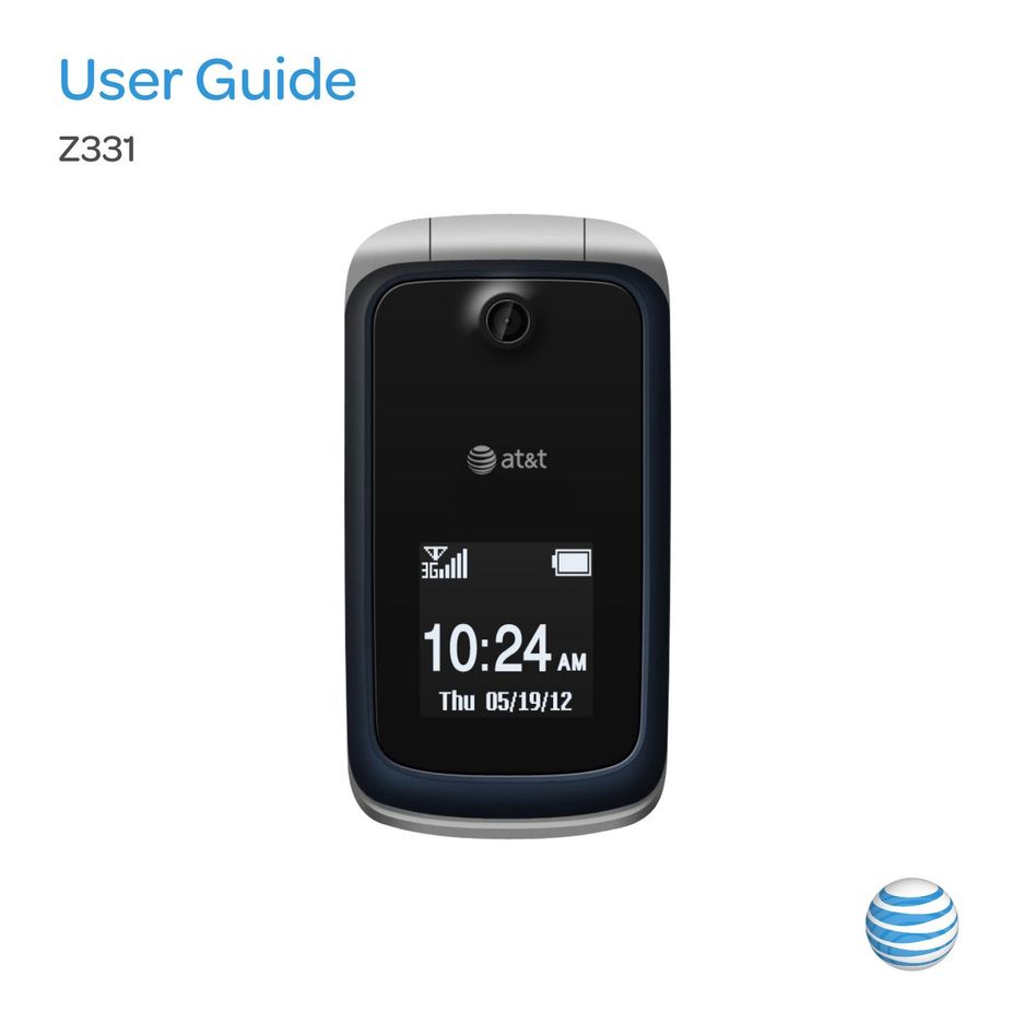 AT&T Z331 Cell Phone User Manual