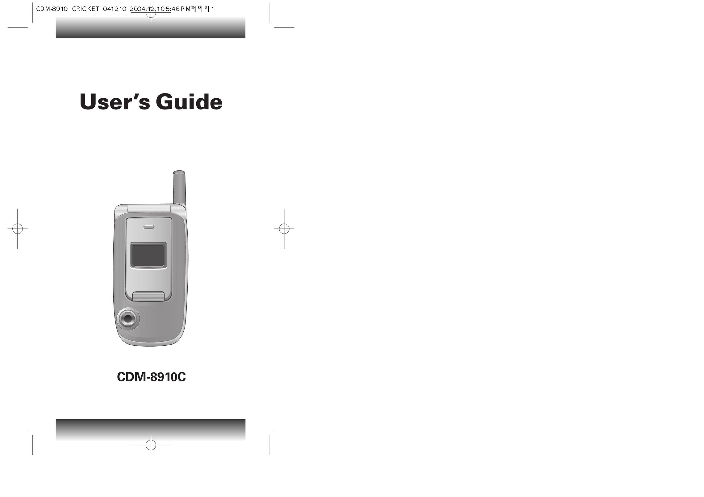 Audiovox CDM-89100C Cell Phone User Manual