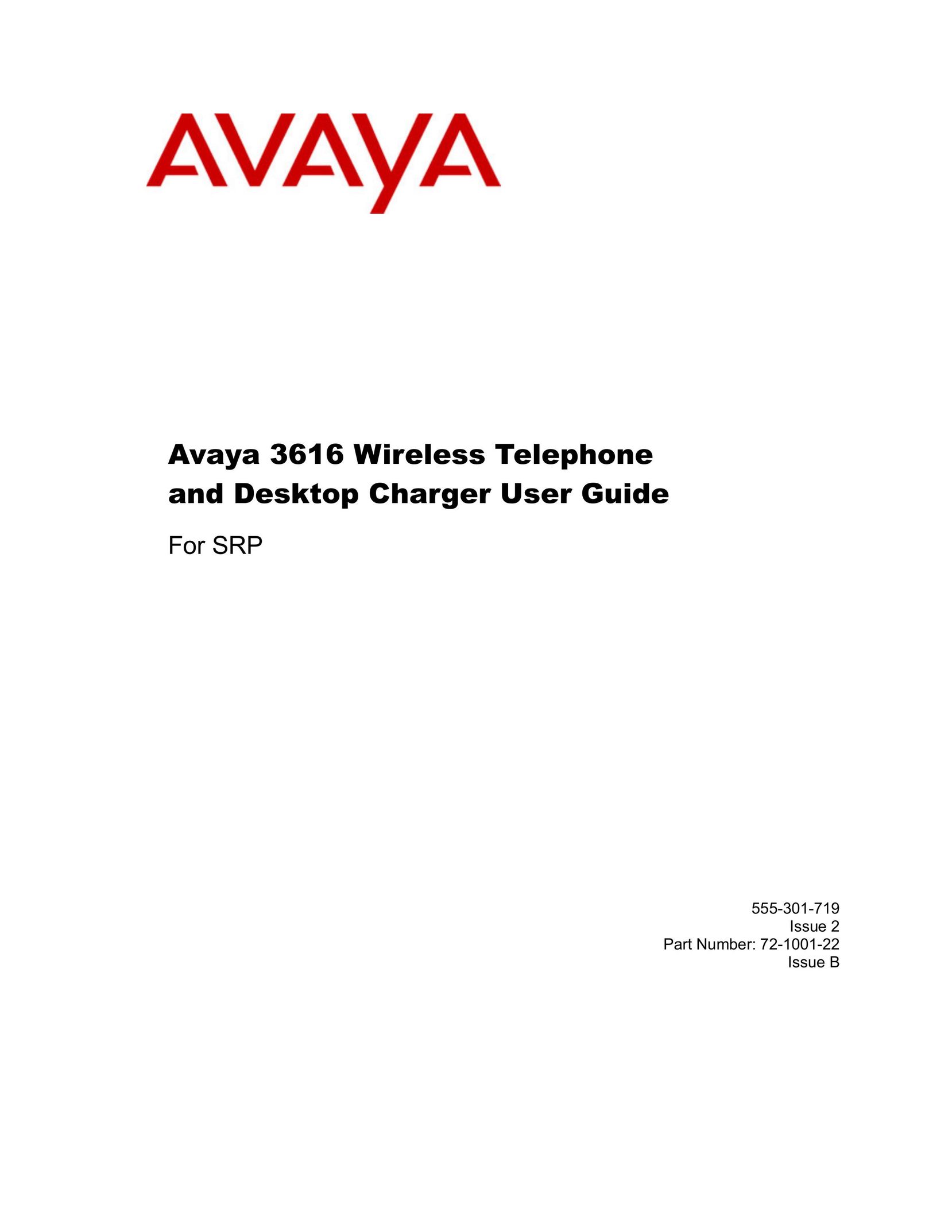 Avaya 3616 Cell Phone User Manual