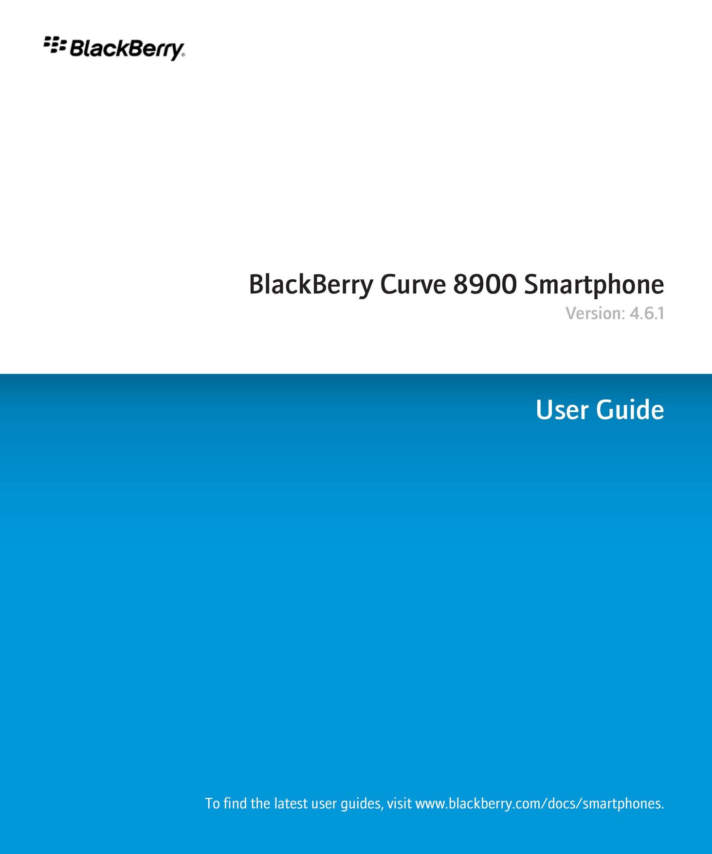 Blackberry 3980228 Cell Phone User Manual
