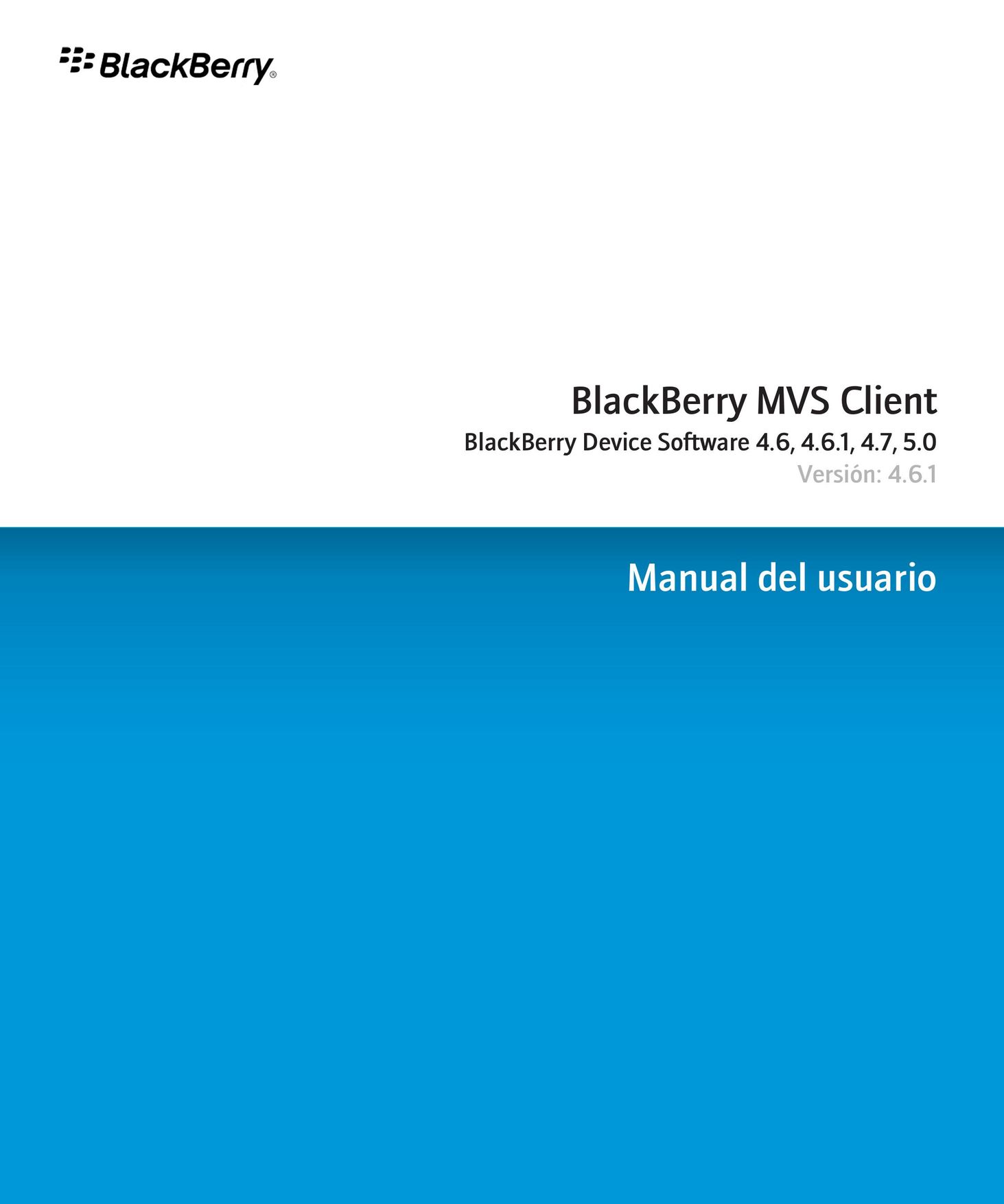 Blackberry 4.6.1 Cell Phone User Manual