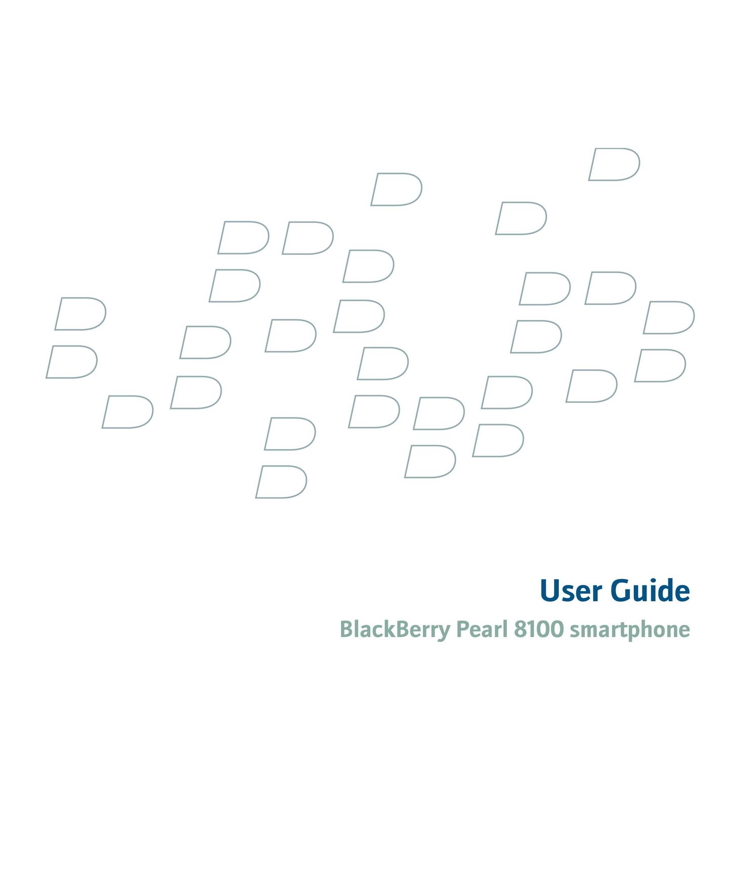 Blackberry 8100 Cell Phone User Manual