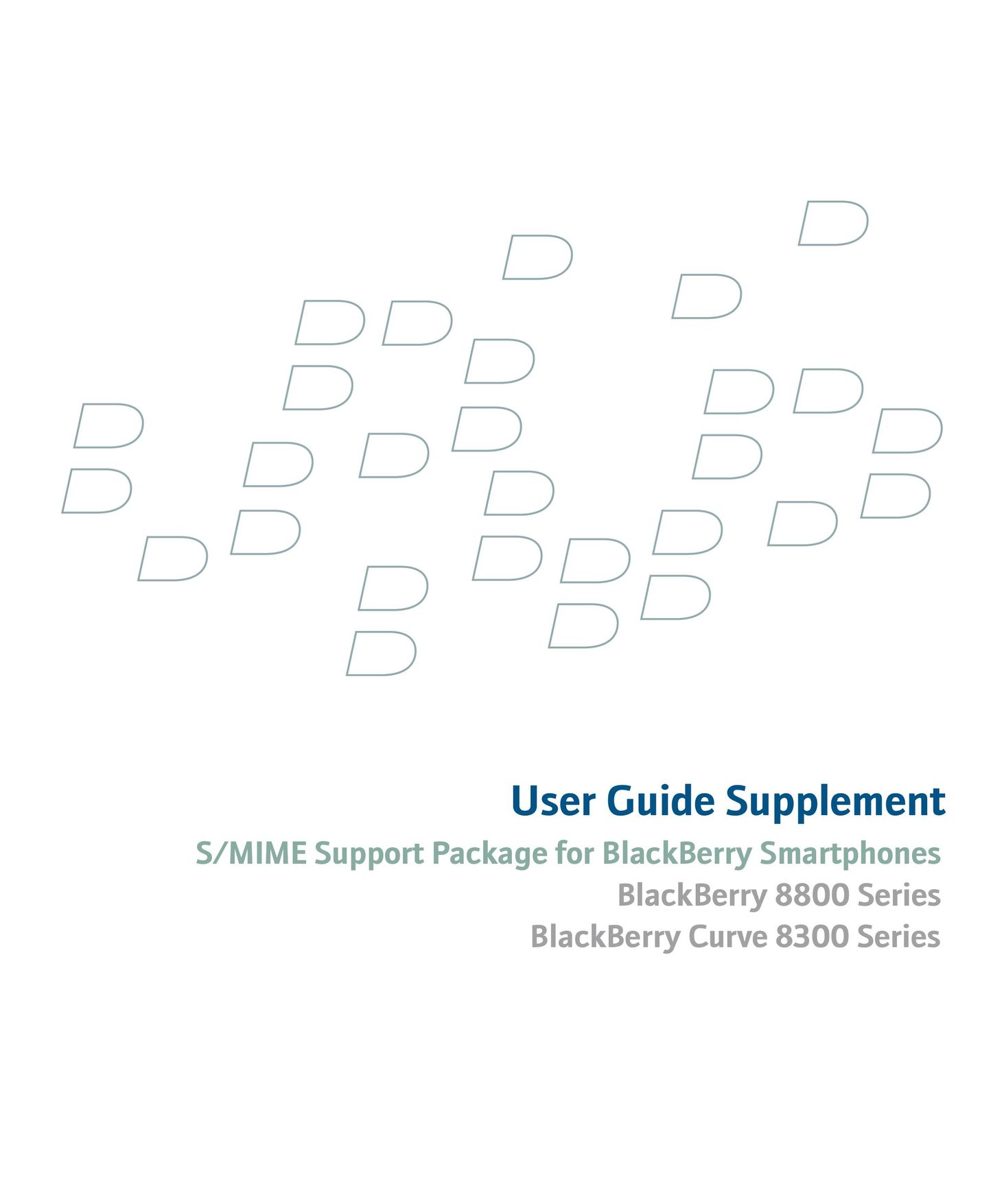 Blackberry 8300 Series Cell Phone User Manual