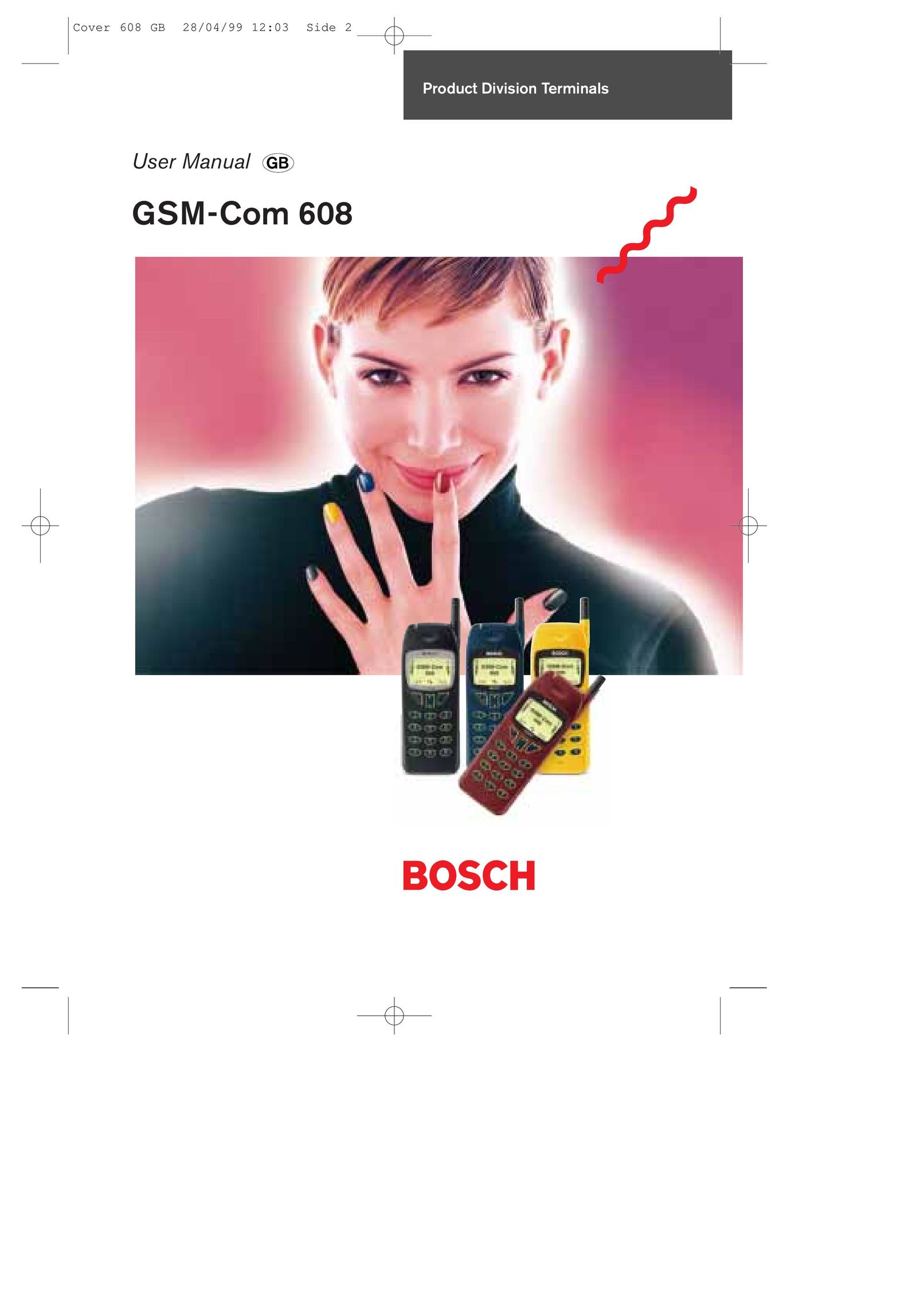 Bosch Appliances GSM-Com 608 Cell Phone User Manual