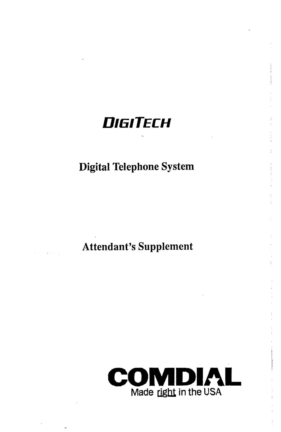 DigiTech CO408 Cell Phone User Manual