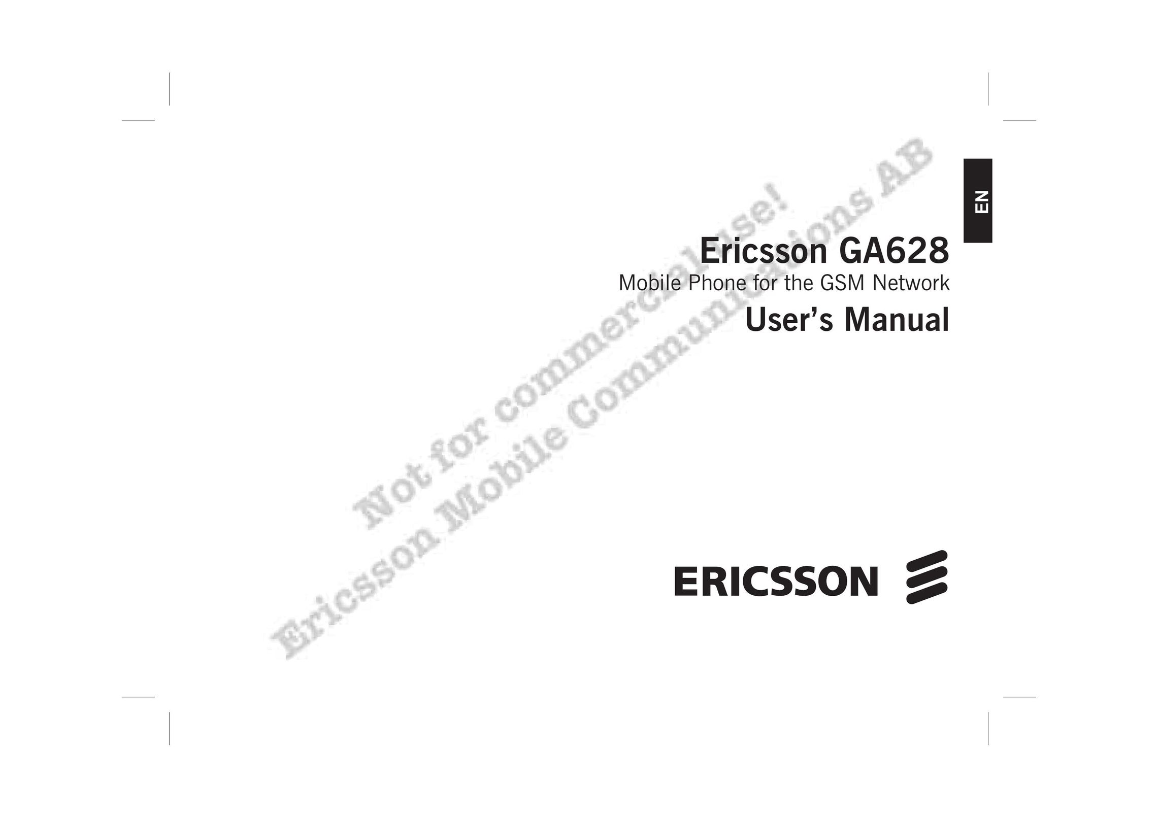 Ericsson GA628 Cell Phone User Manual