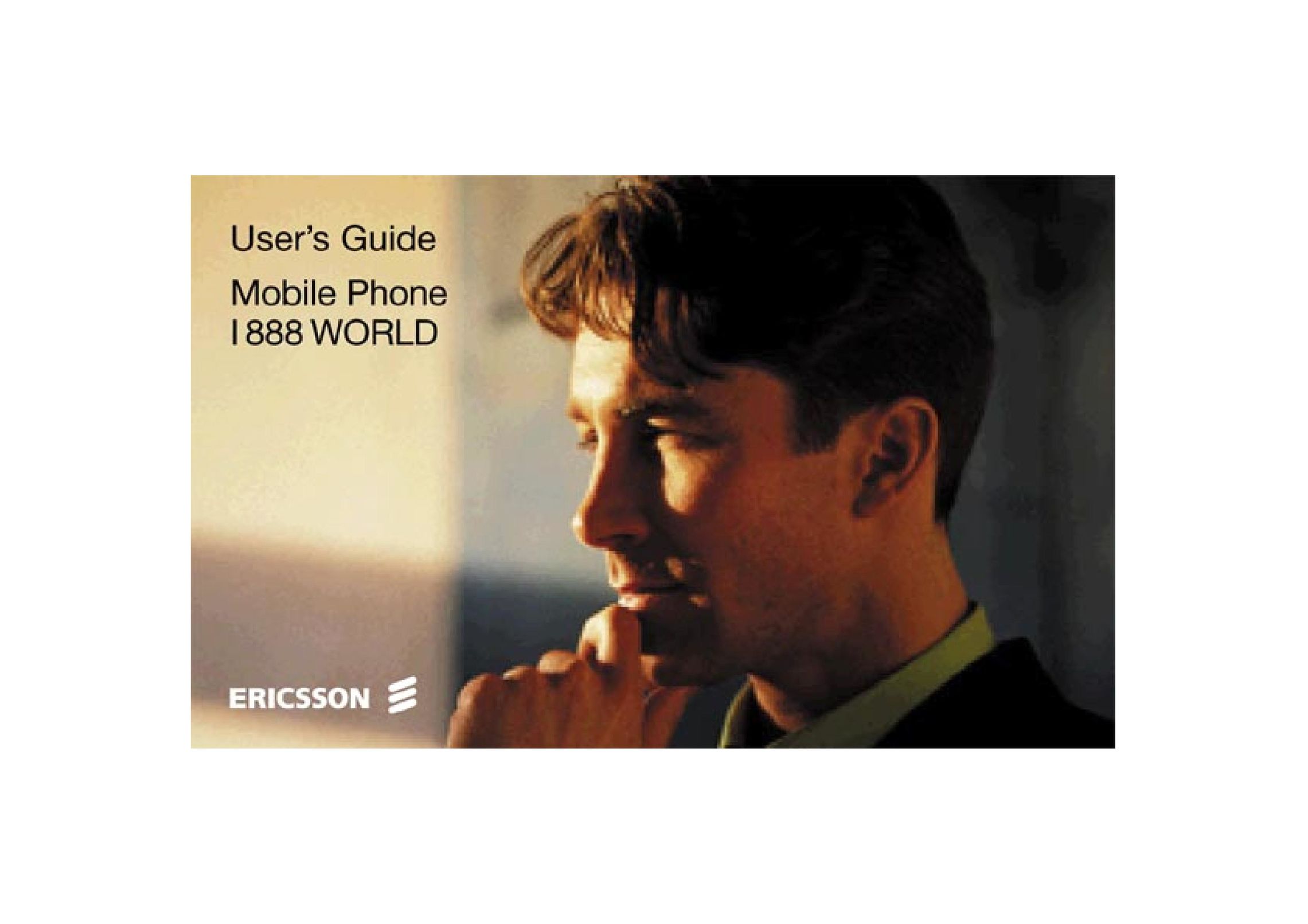 Ericsson I 888 WORLD Cell Phone User Manual