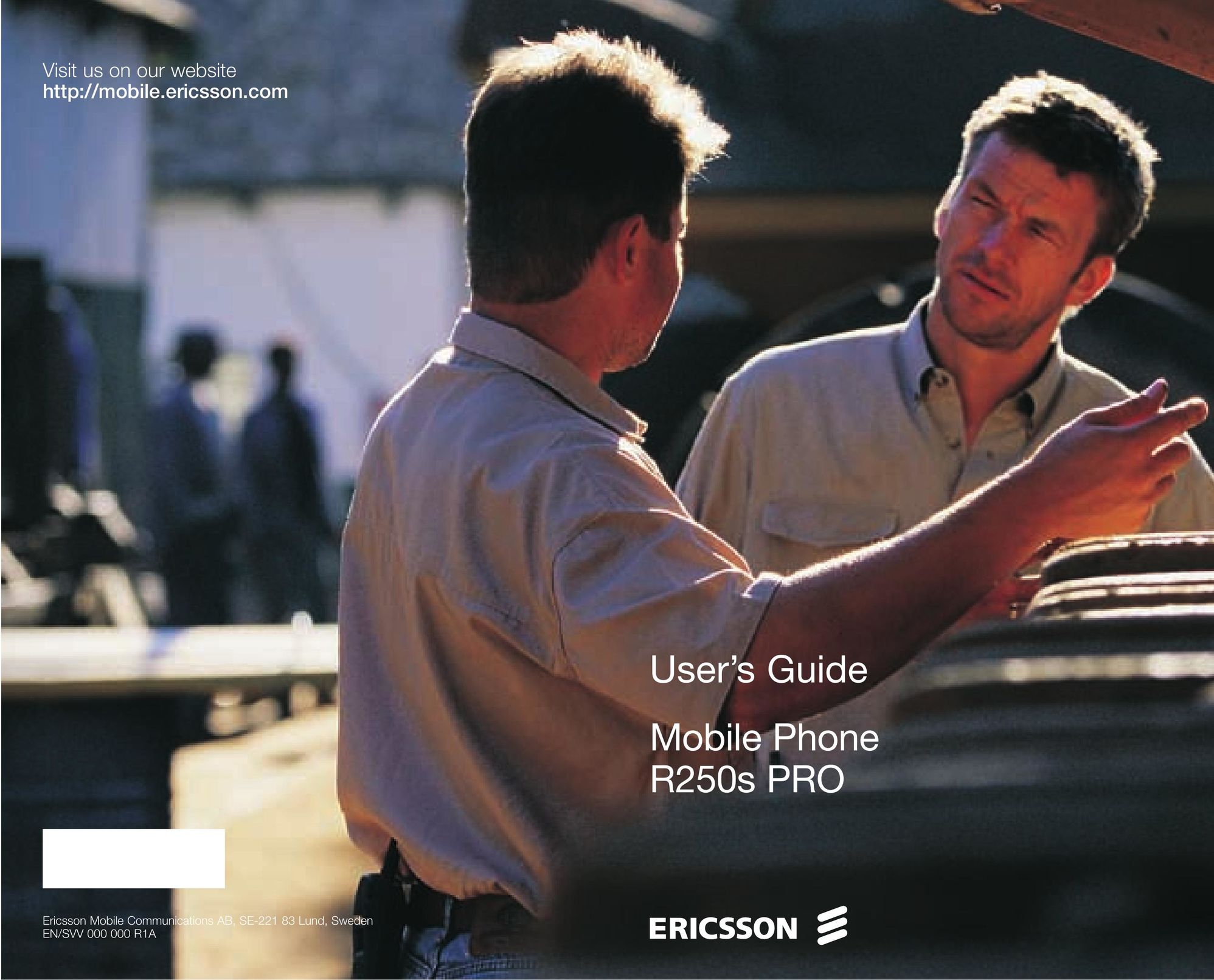 Ericsson R250s PRO Cell Phone User Manual