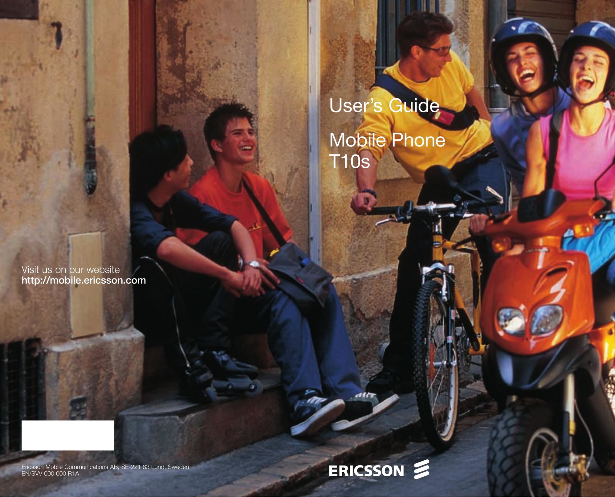 Ericsson T10s Cell Phone User Manual