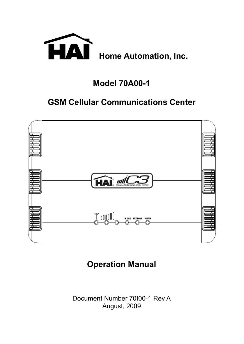 Home Automation 70A00-1 Cell Phone User Manual