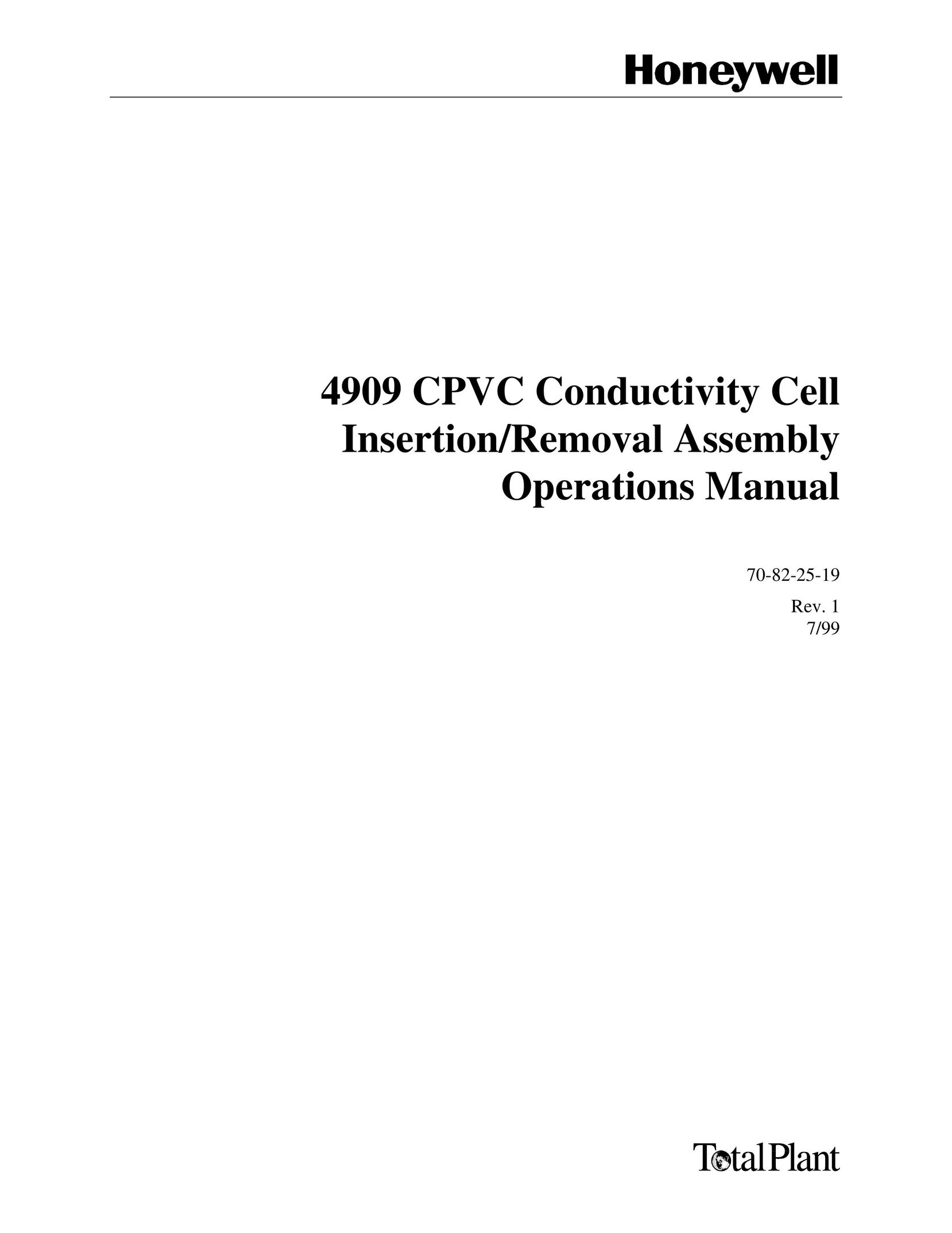 Honeywell 4909 CPVC Cell Phone User Manual