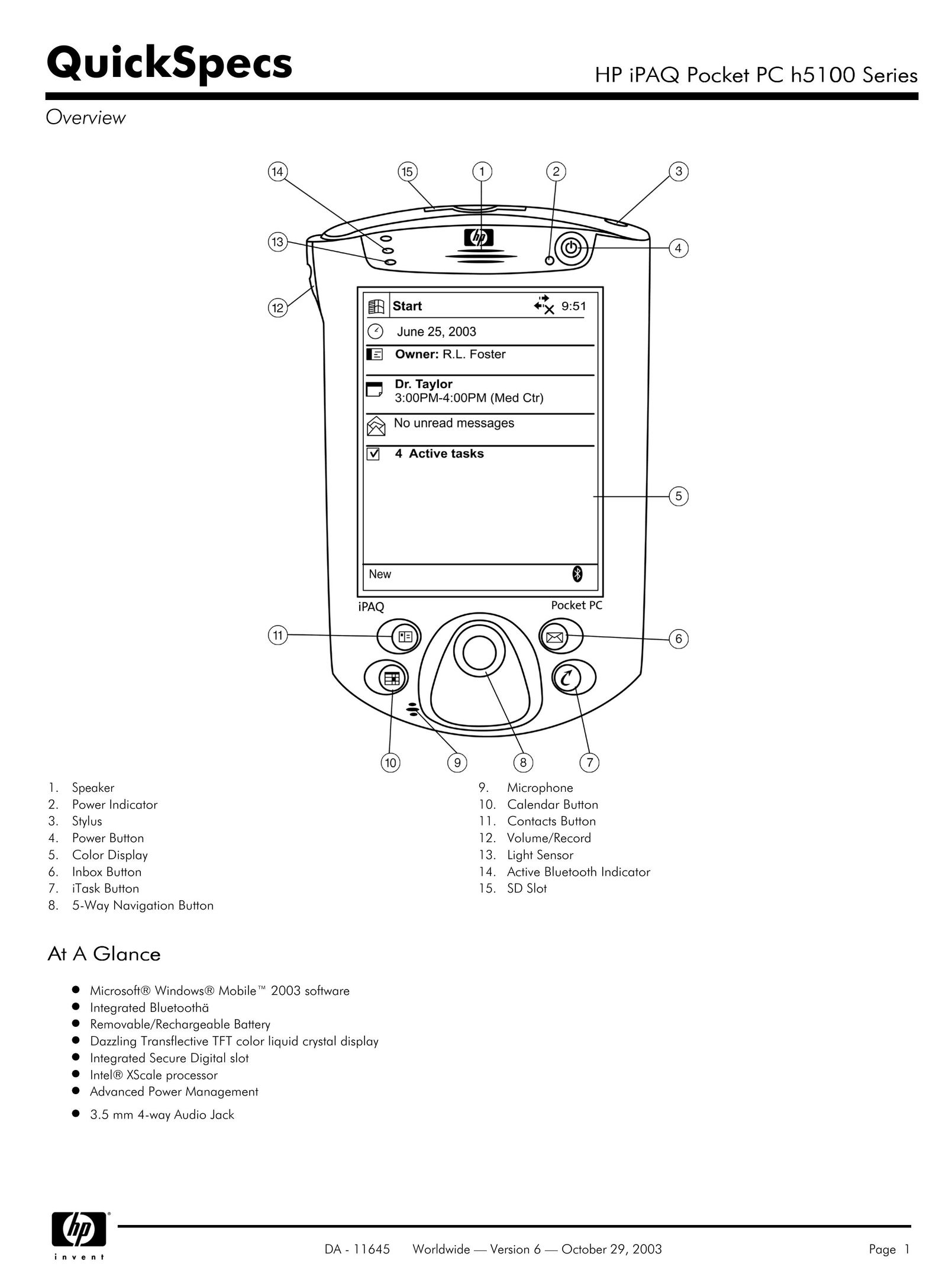 HP (Hewlett-Packard) H5100 Cell Phone User Manual