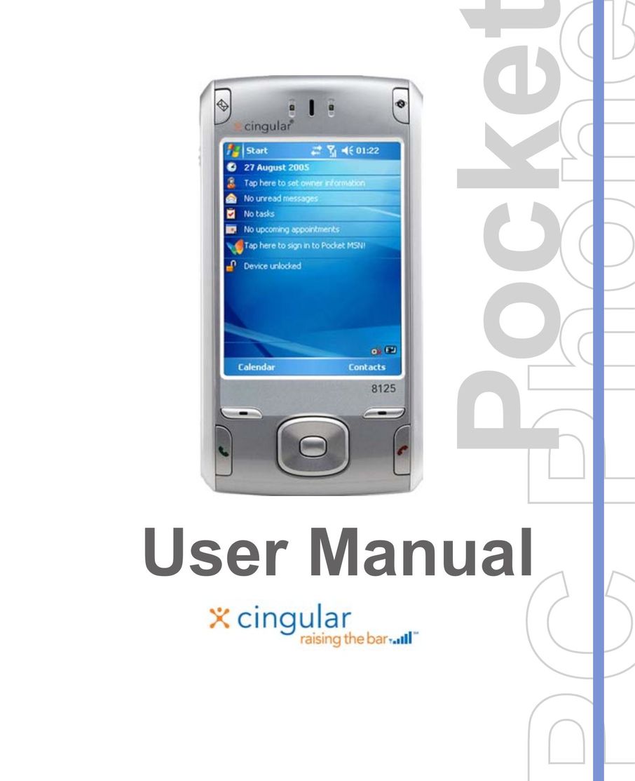 HTC 8125 Cell Phone User Manual