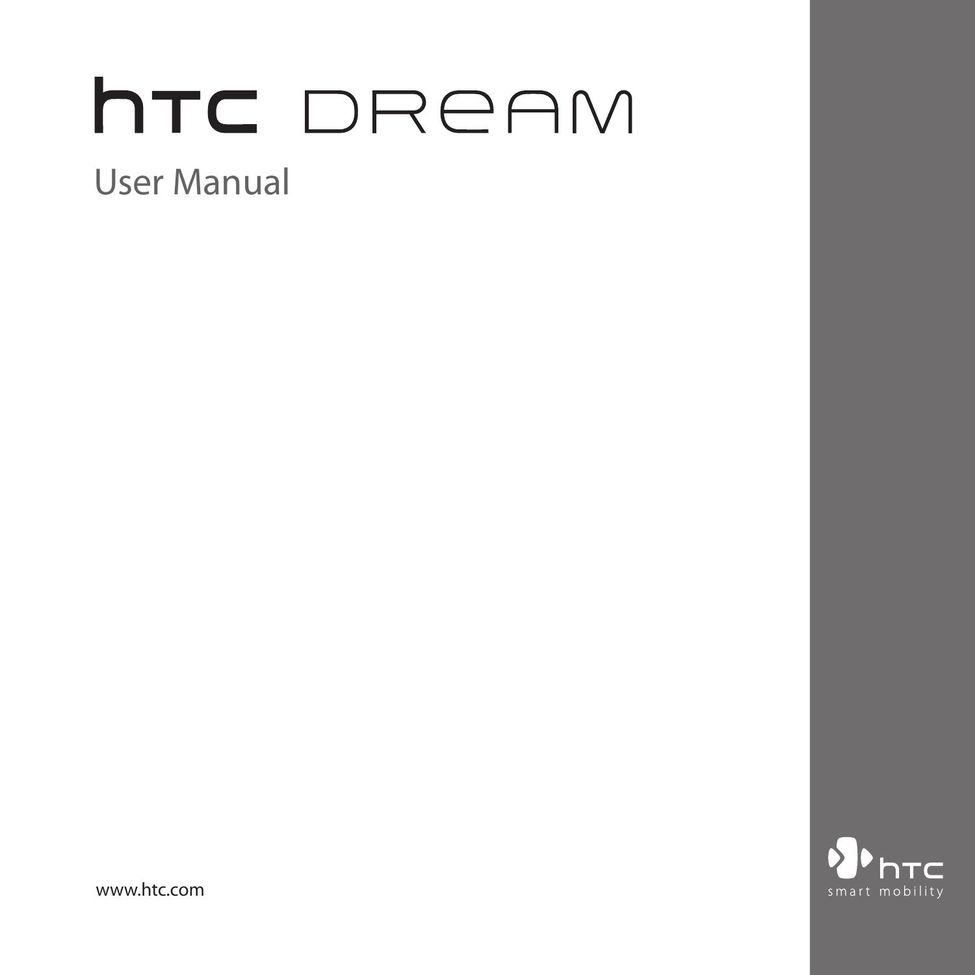 HTC DREA160 Cell Phone User Manual