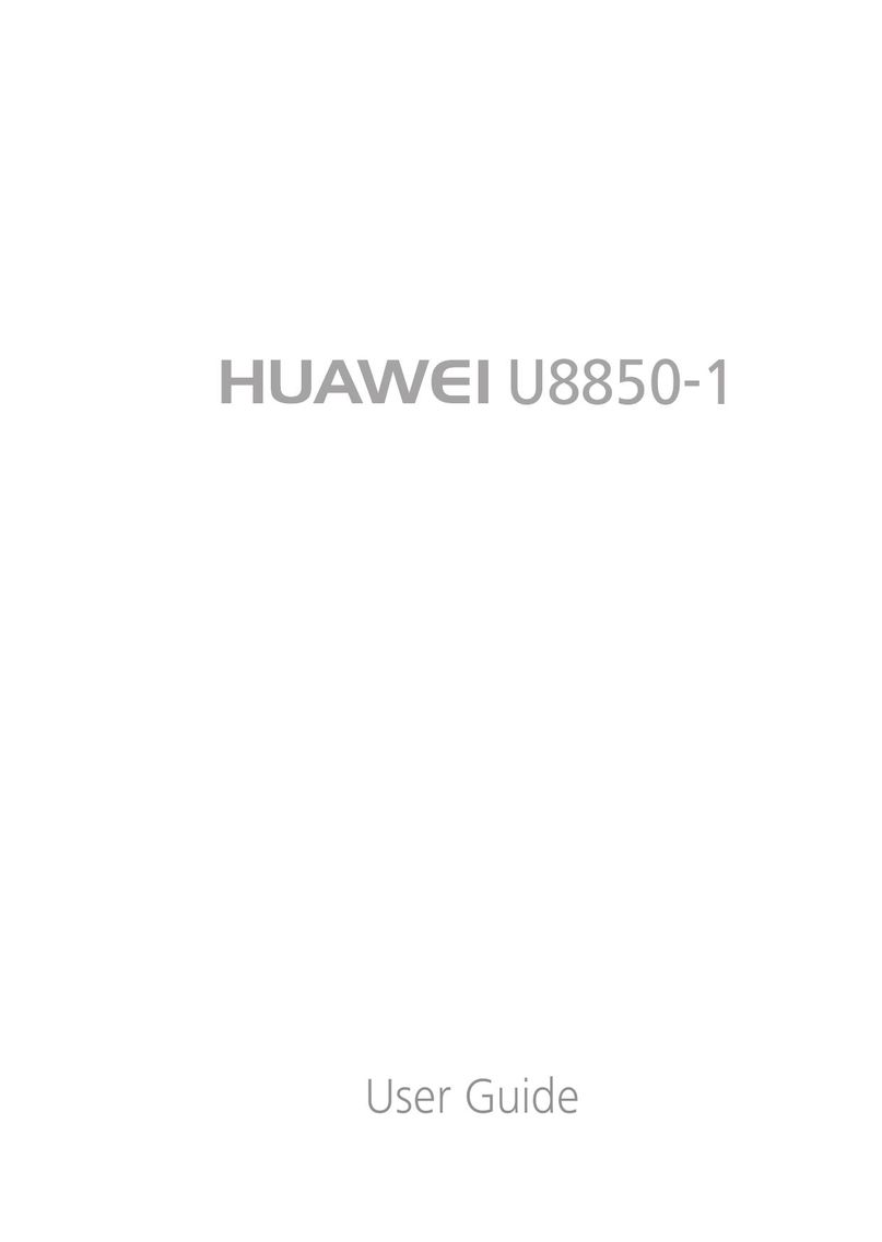 Huawei U8850-1 Cell Phone User Manual
