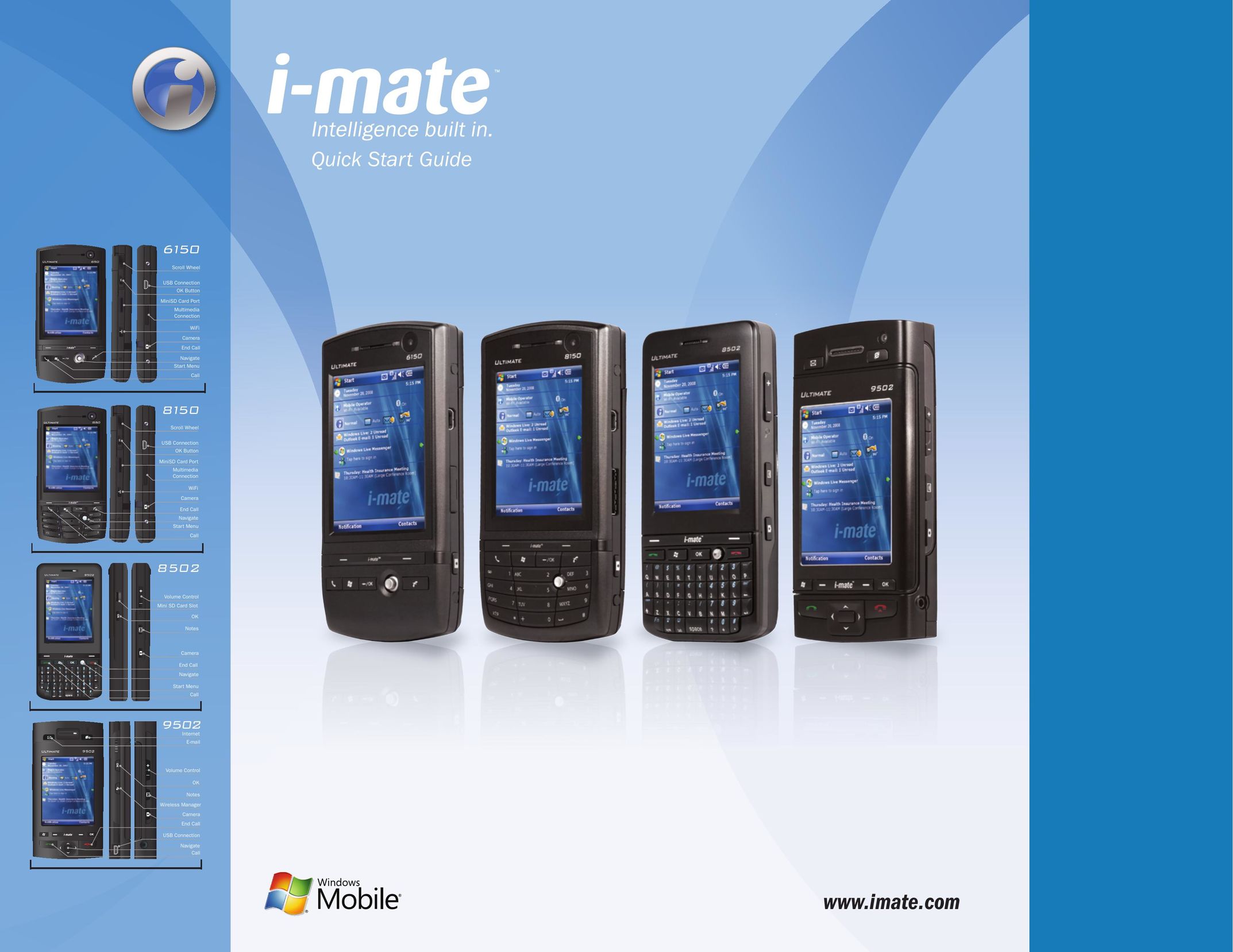 i-mate 6150 Cell Phone User Manual