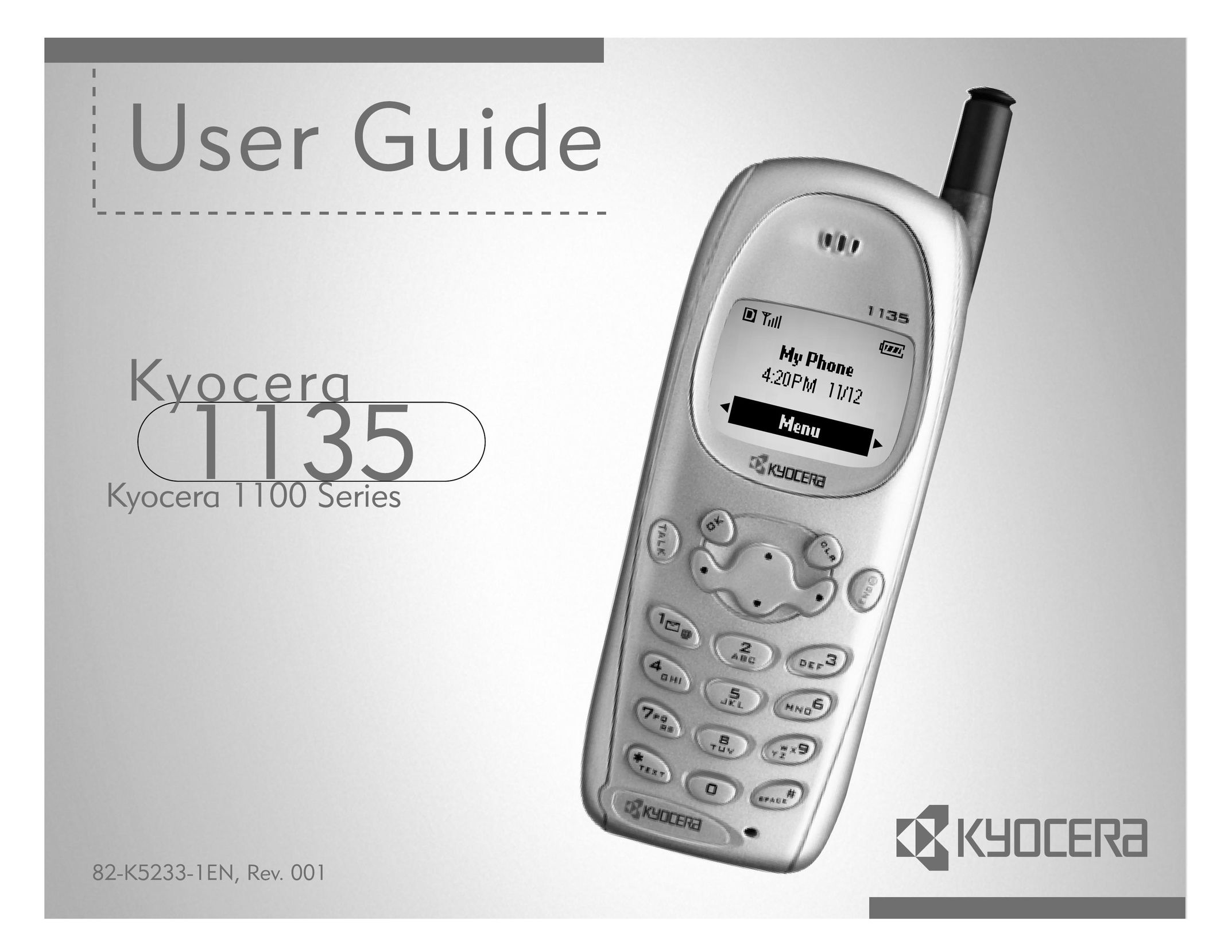 Kyocera 1135 Cell Phone User Manual
