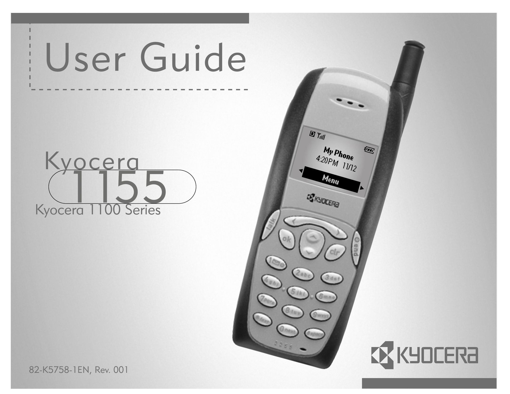 Kyocera 1155 Cell Phone User Manual