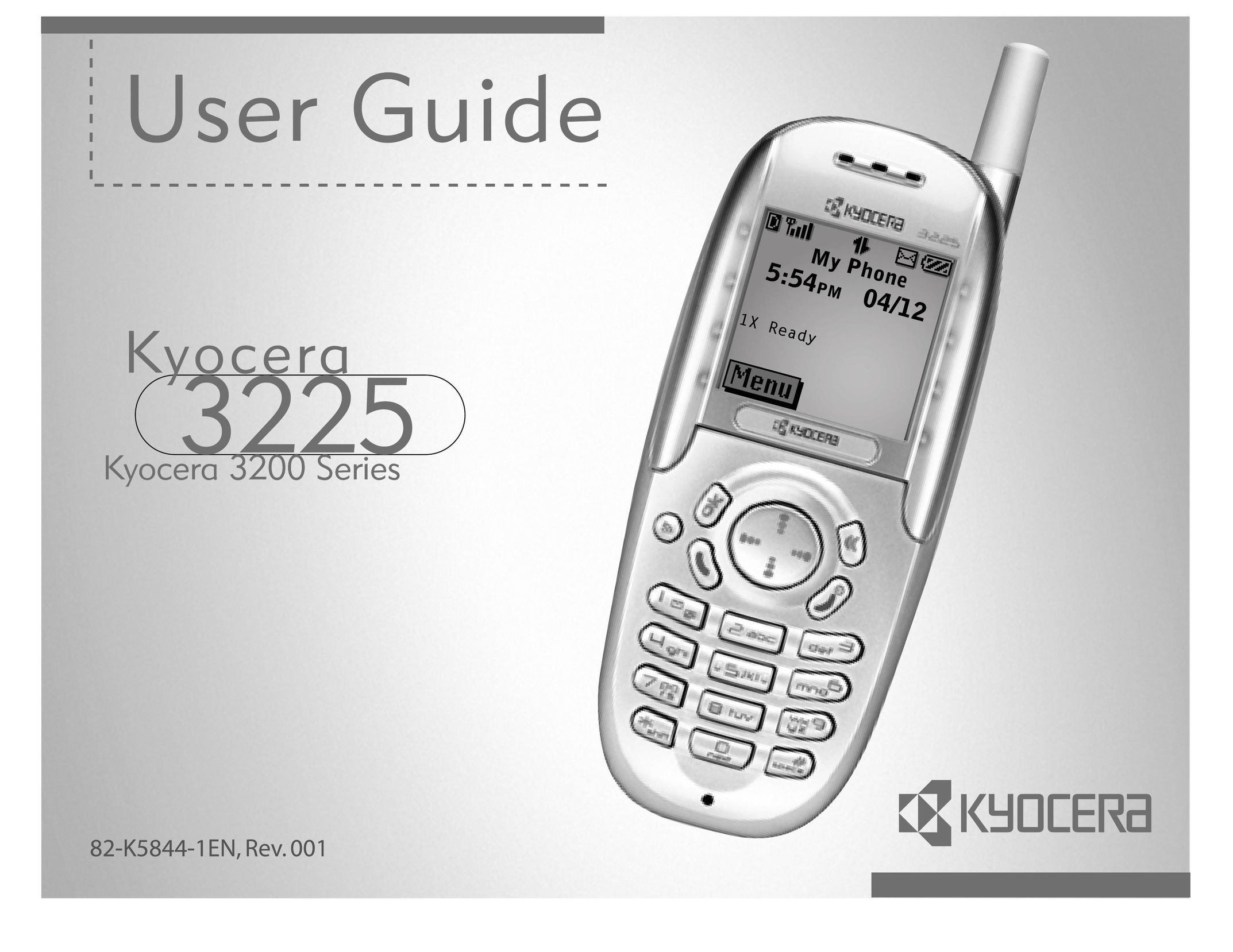 Kyocera 3225 Cell Phone User Manual