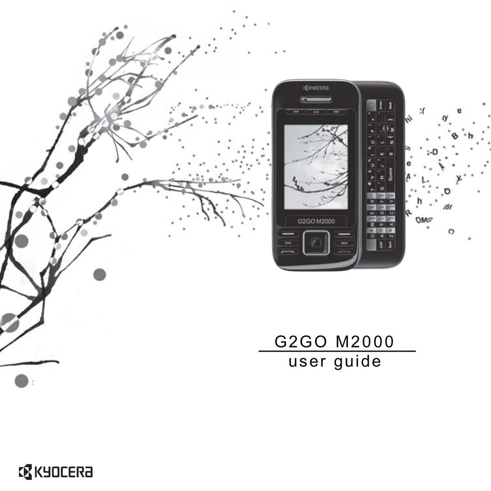 Kyocera G2GO Cell Phone User Manual