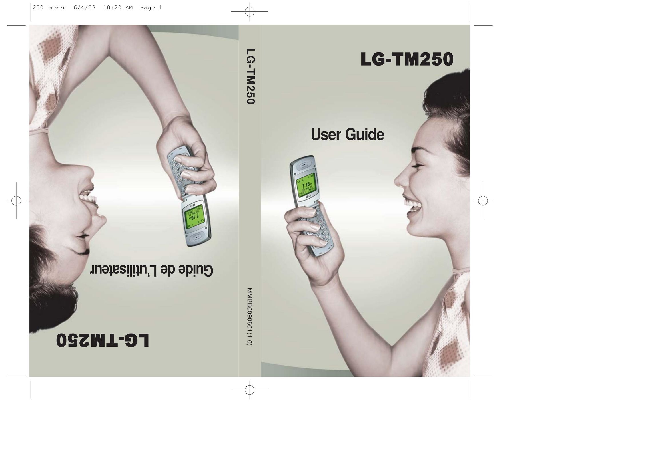 LG Electronics -TM250 Cell Phone User Manual