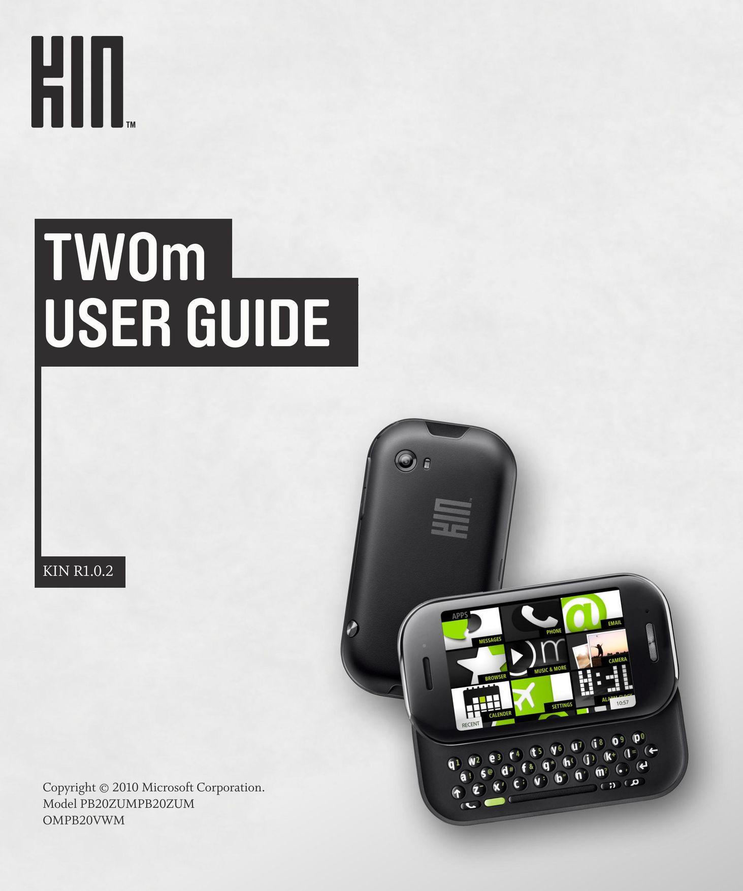 Microsoft OMPB20VWM Cell Phone User Manual