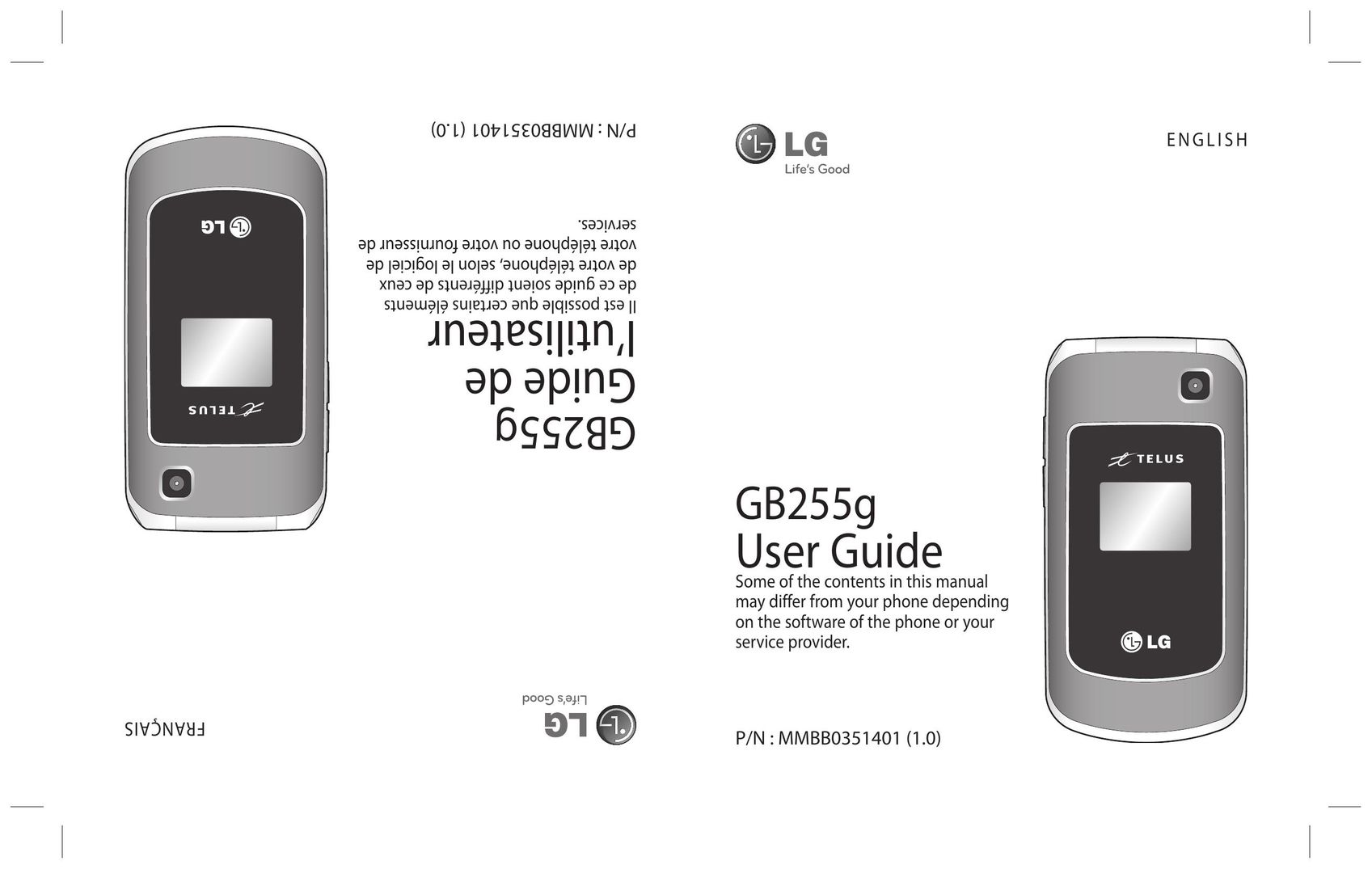 Mitel GB255G Cell Phone User Manual