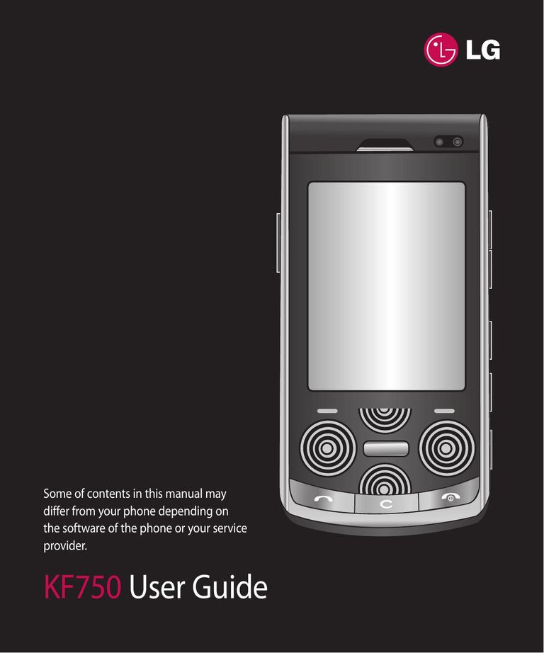 Mitel KF750 Cell Phone User Manual