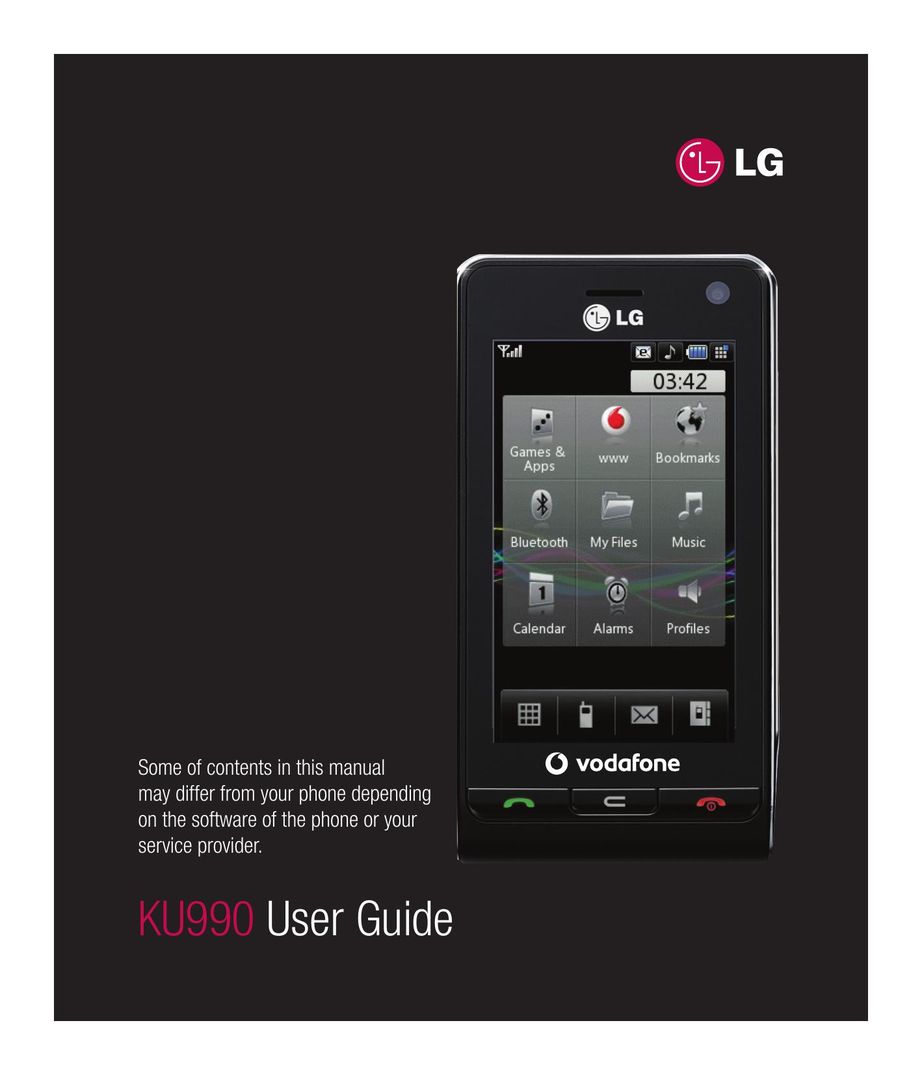Mitel KU990 Cell Phone User Manual