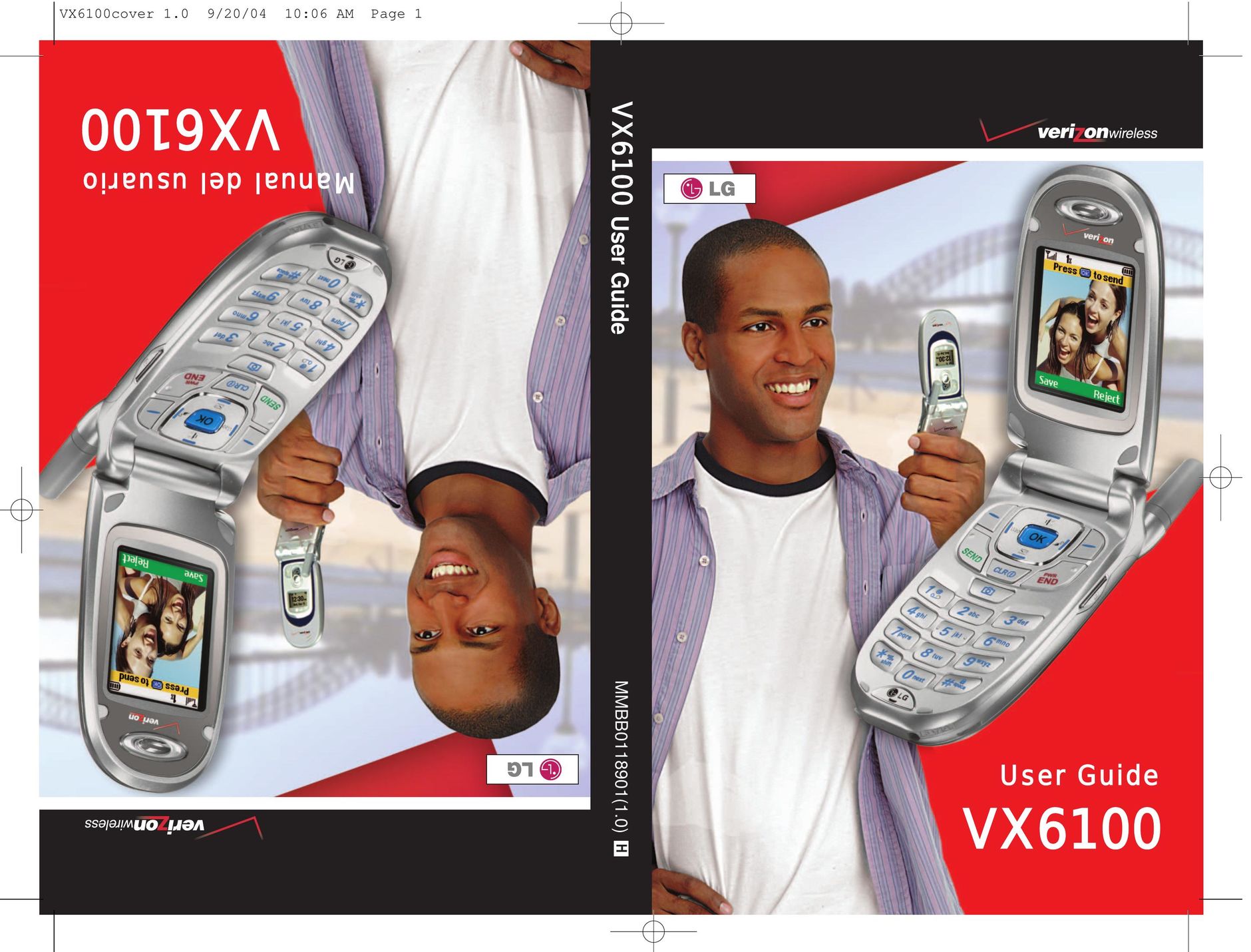Mitel VX6100 Cell Phone User Manual