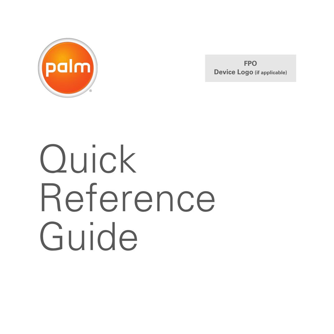 Palm 700P Cell Phone User Manual