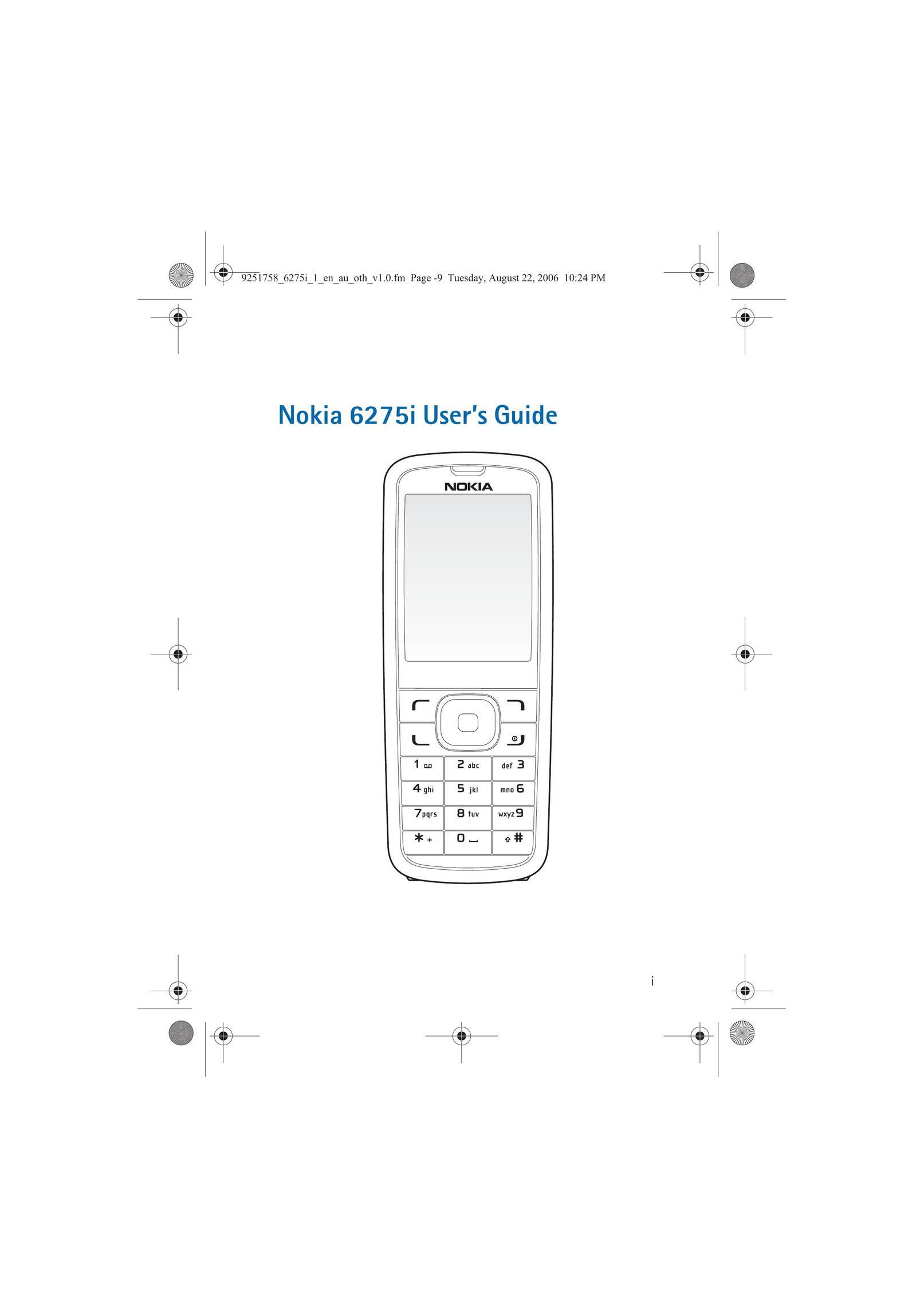 Panasonic 6275I Cell Phone User Manual