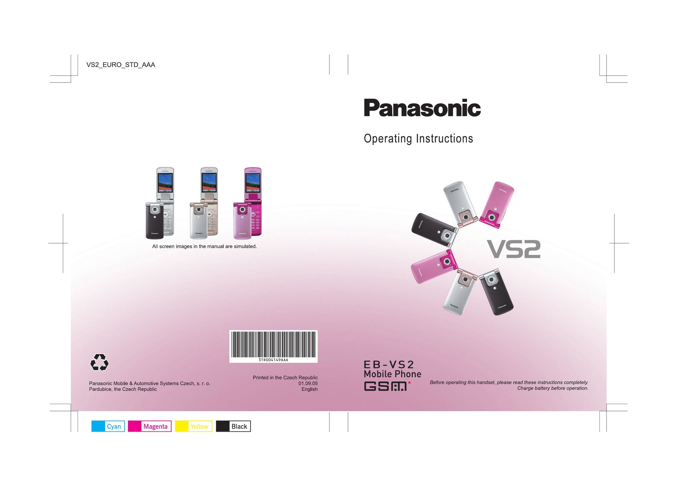 Panasonic EB-VS2 Cell Phone User Manual