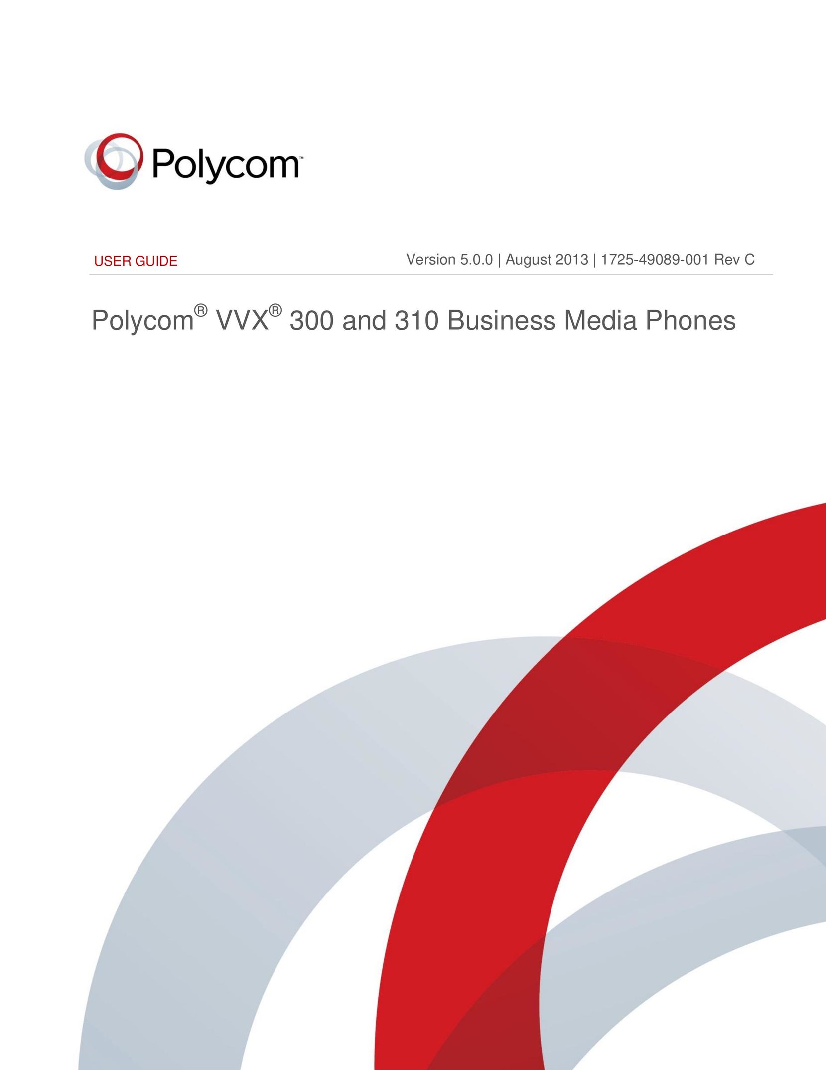 Polycom 300 and 310 Cell Phone User Manual