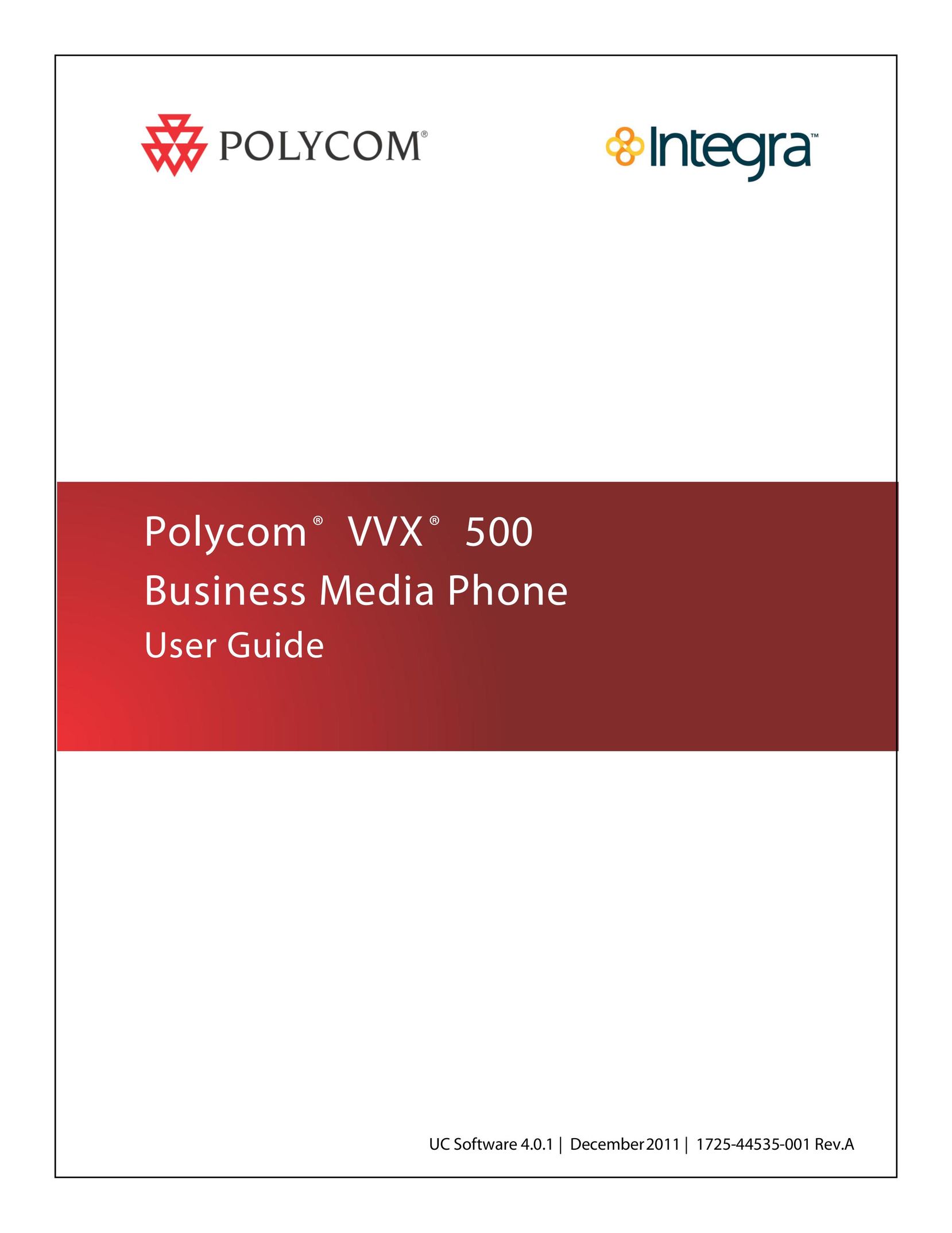 Polycom vvx 500 Cell Phone User Manual