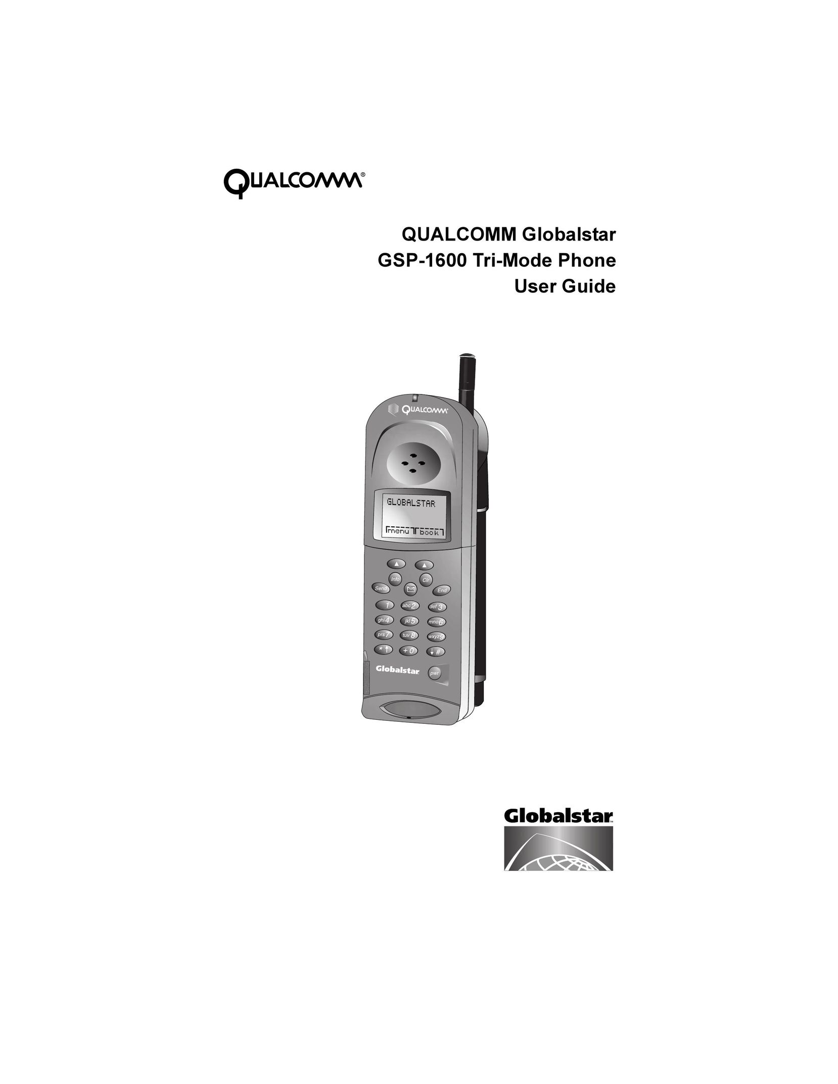 Qualcomm GSP-1600 Cell Phone User Manual