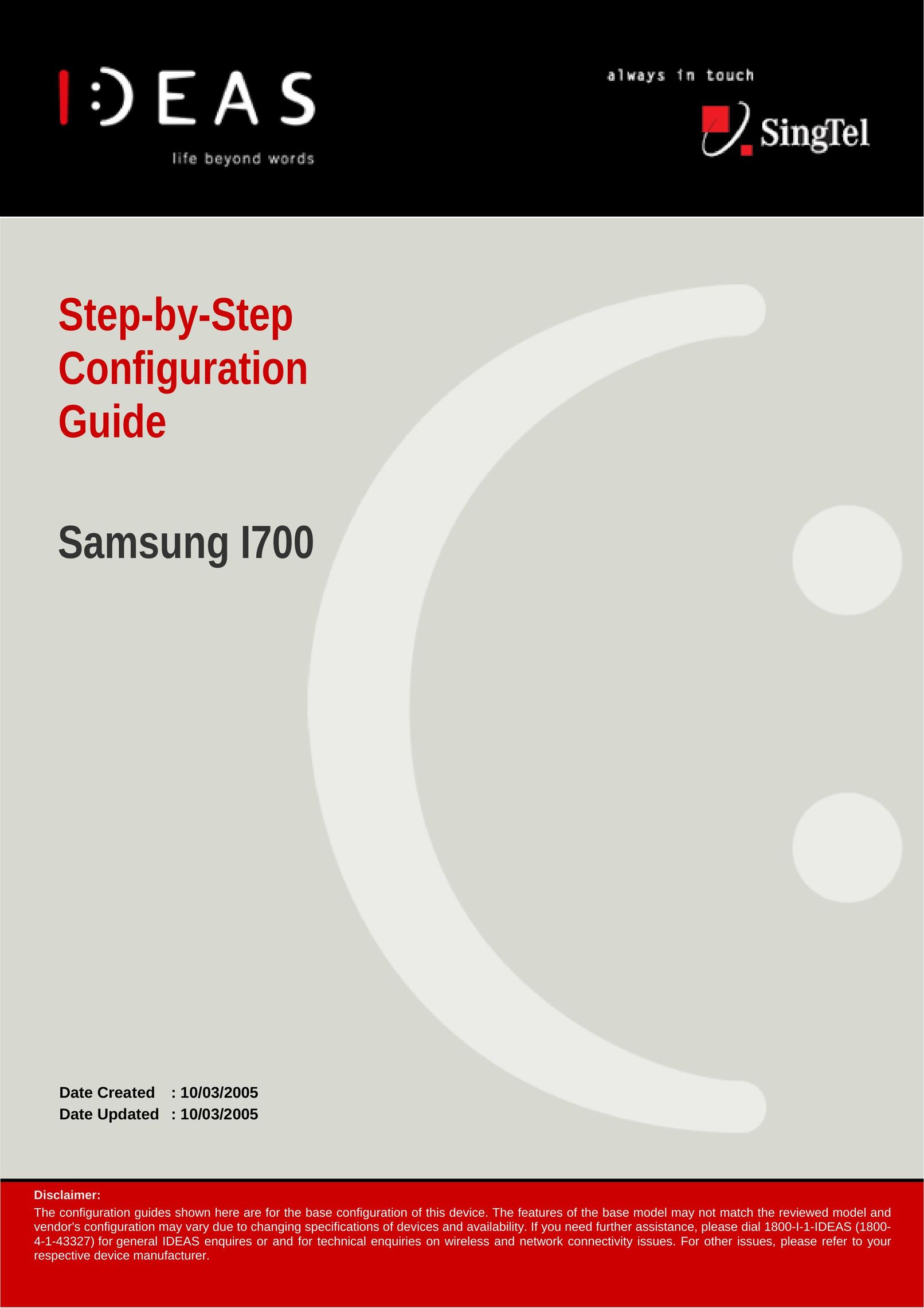 Samsung 1700 Cell Phone User Manual