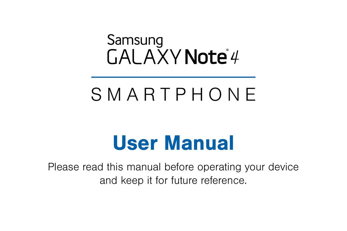 Samsung 4 Cell Phone User Manual
