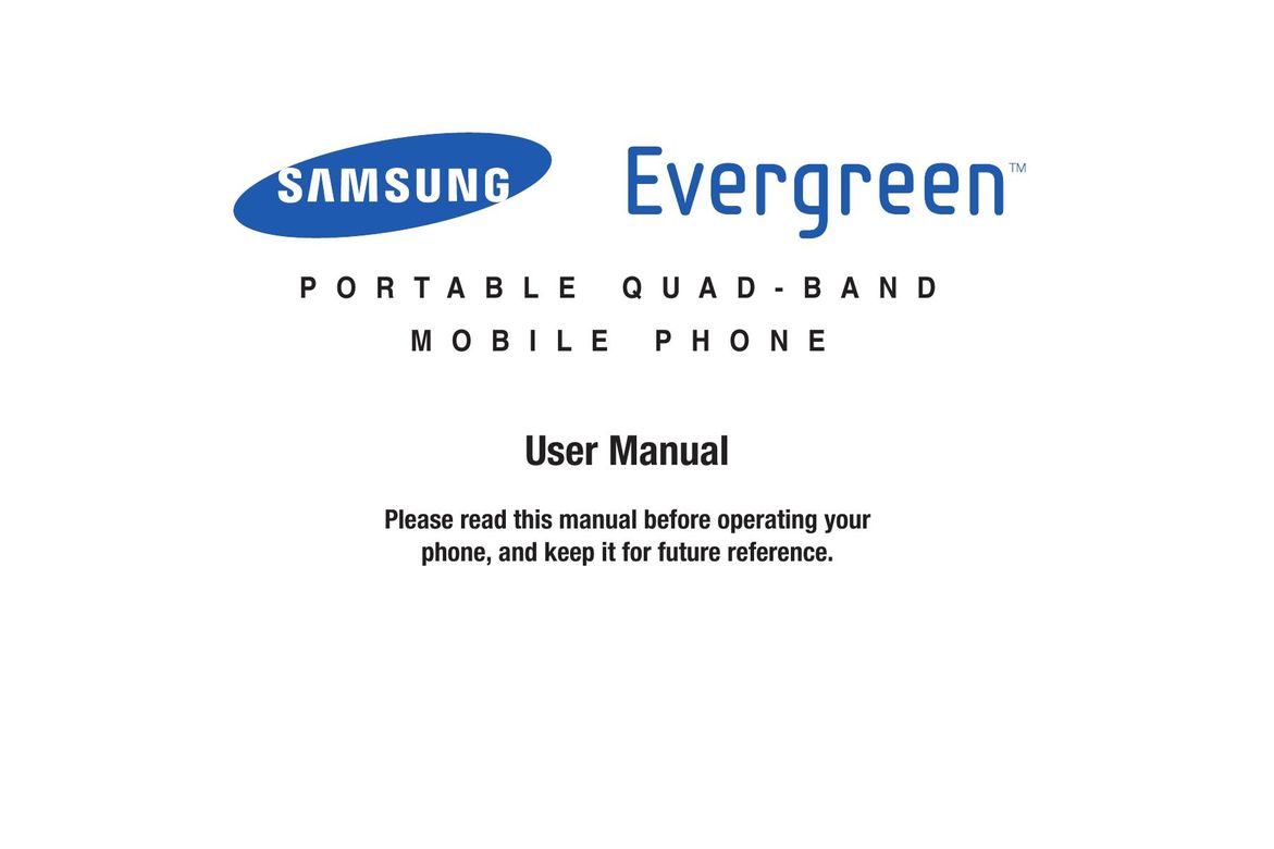 Samsung a667 Cell Phone User Manual