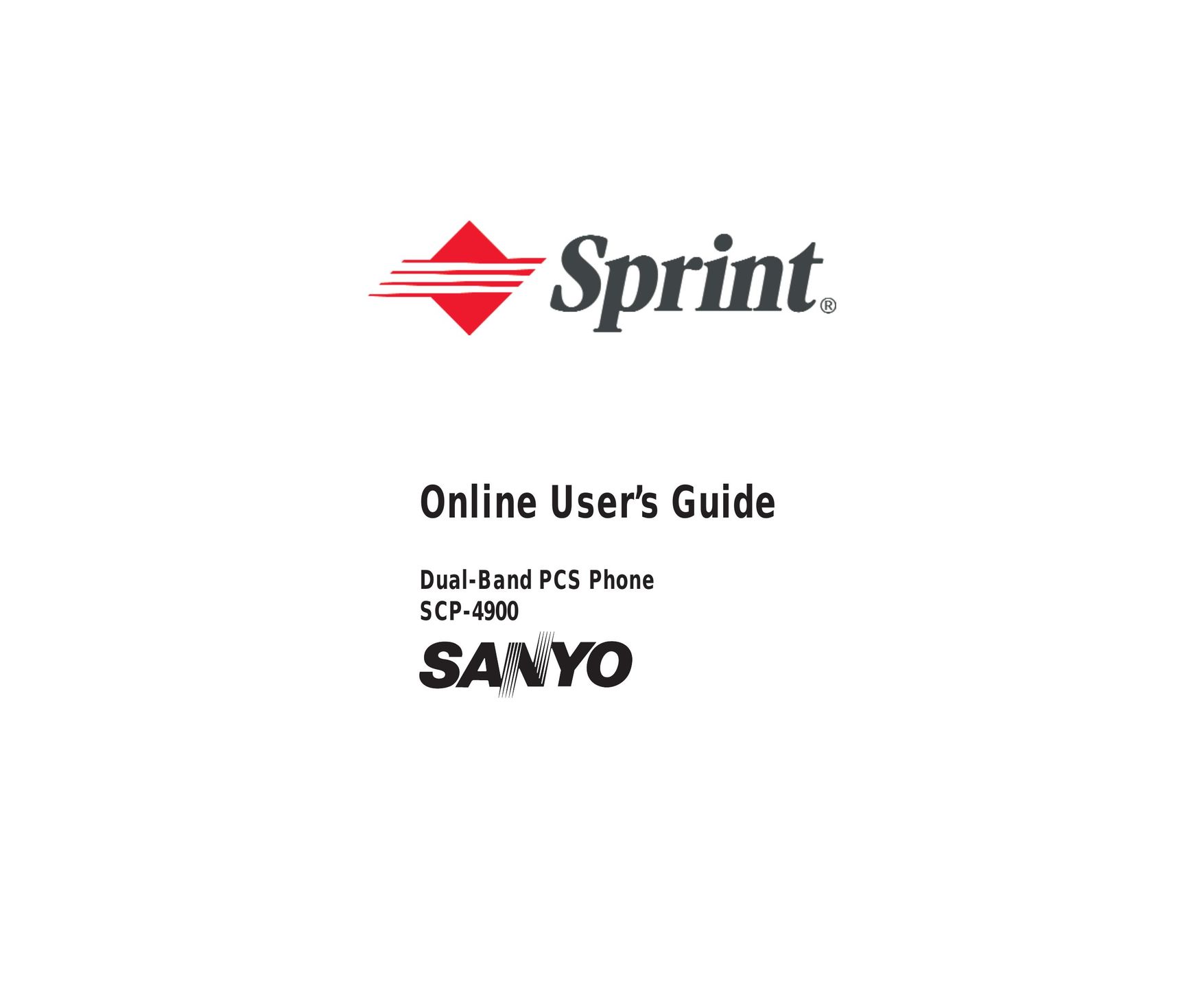 Sanyo SCP 4900 Cell Phone User Manual
