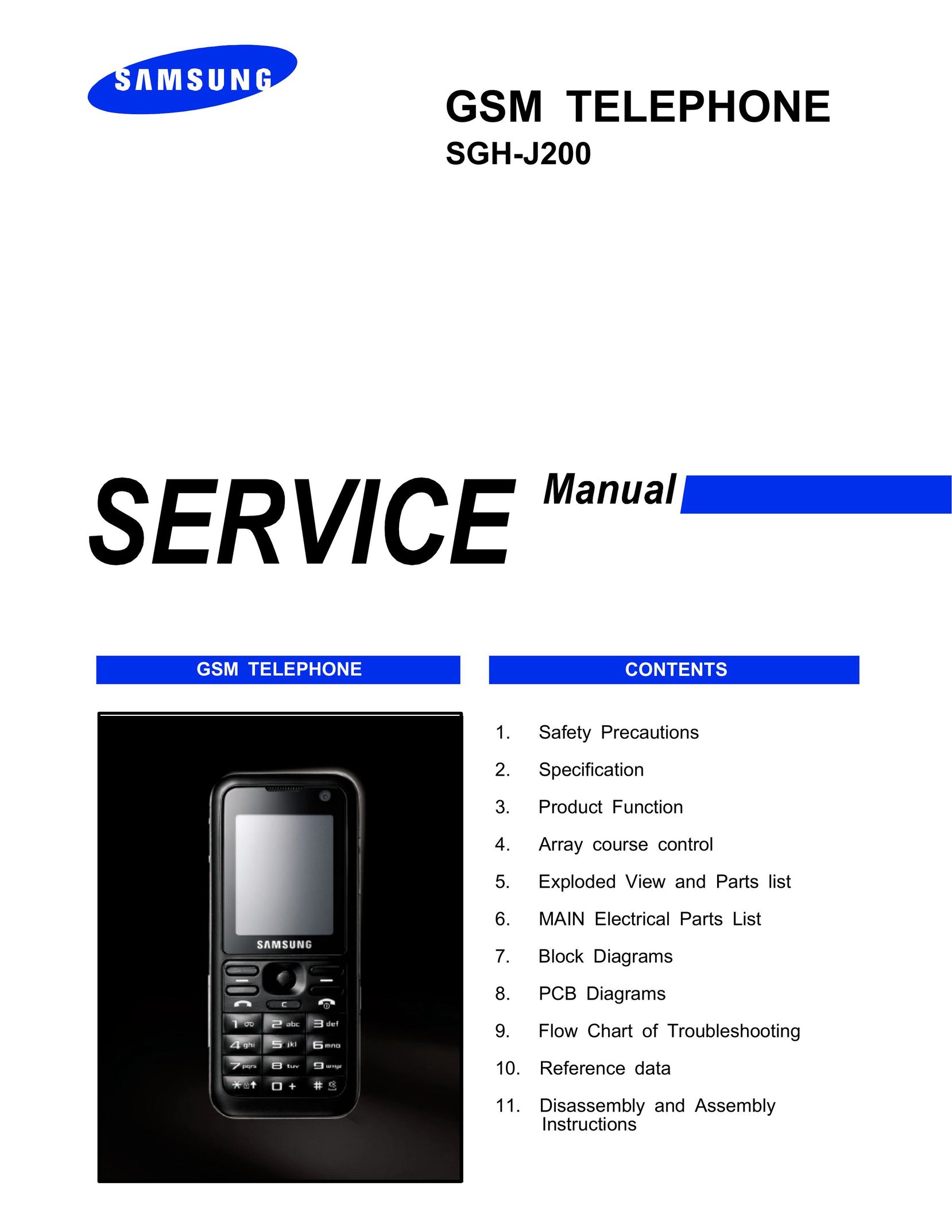 Sharp SGH-J200 Cell Phone User Manual