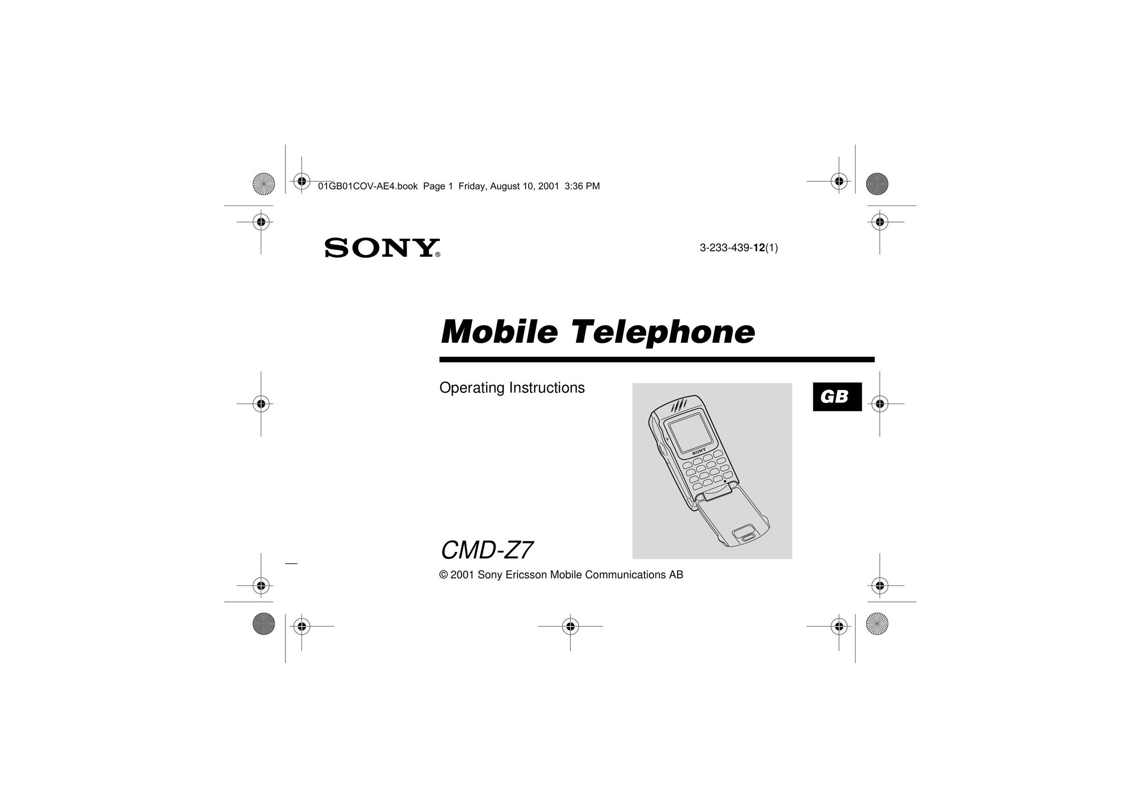 Sony Ericsson CMD-Z7 Cell Phone User Manual
