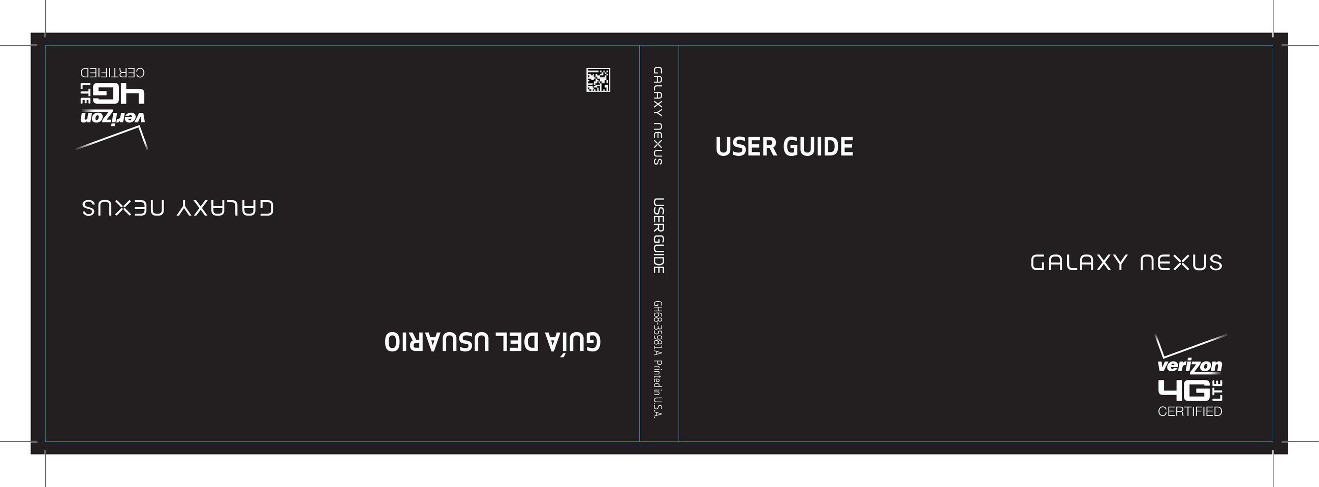 Verizon Galaxy Nexus Cell Phone User Manual