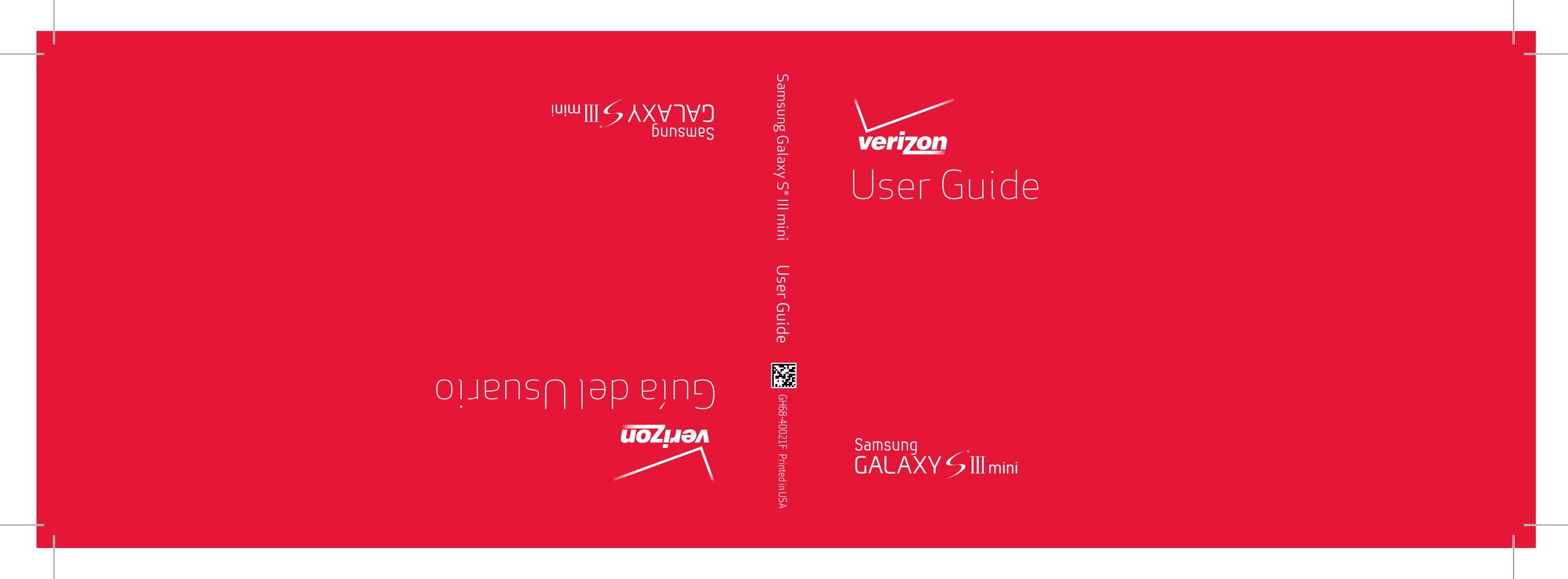 Verizon GH68-40021F Cell Phone User Manual