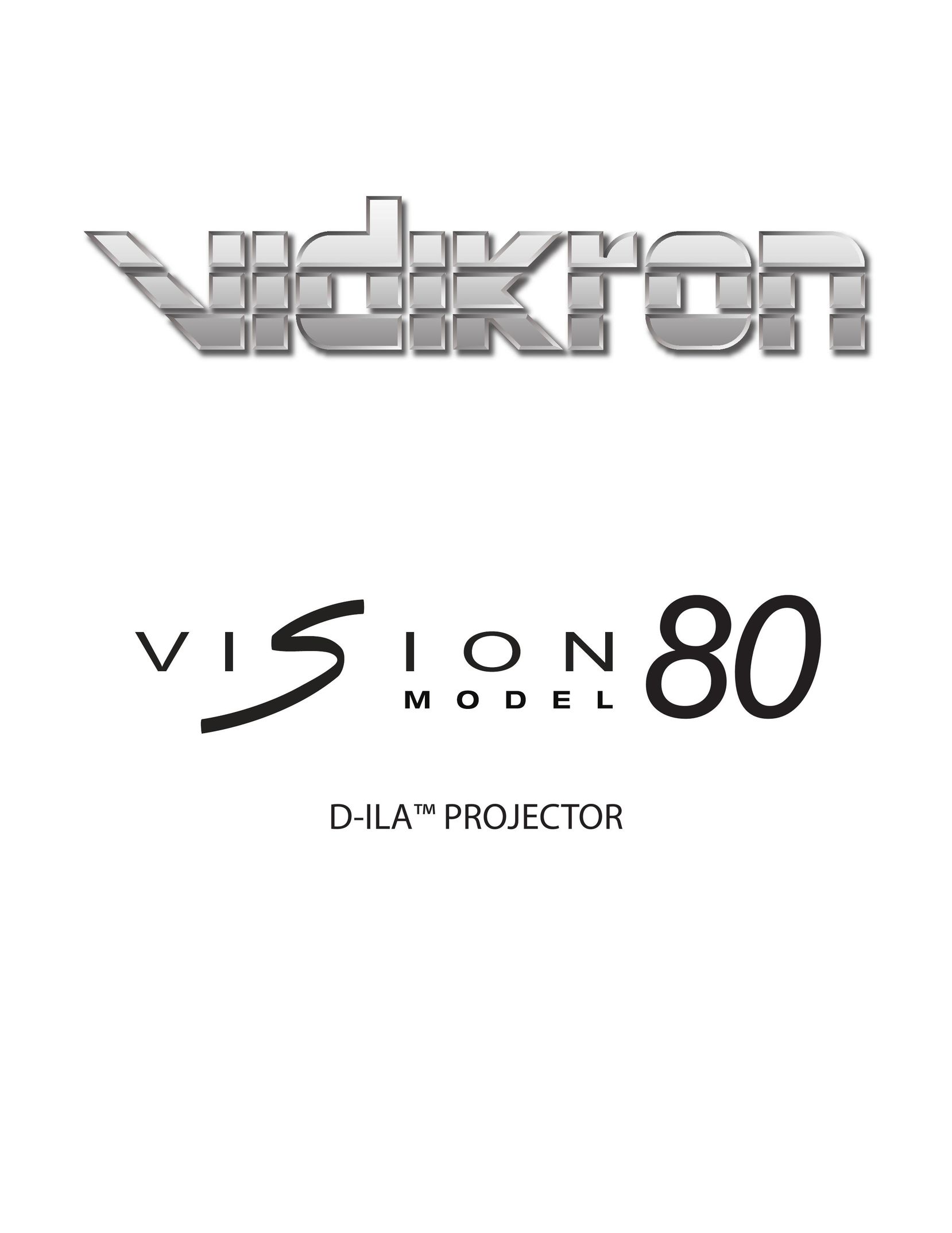 Vidikron 80 Cell Phone User Manual