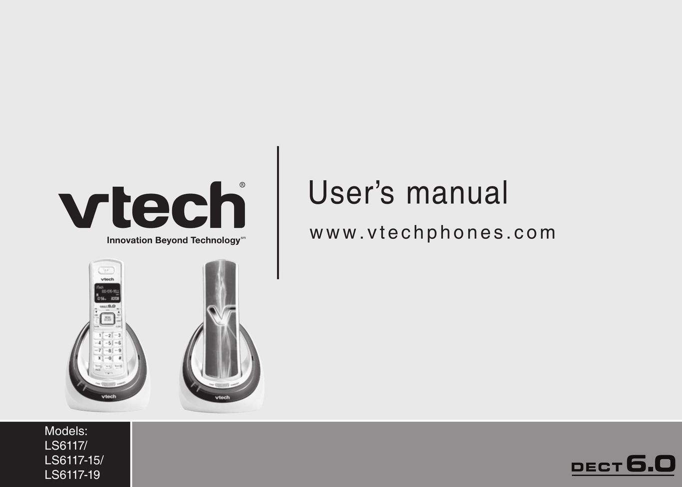 VTech LS6117 Cell Phone User Manual