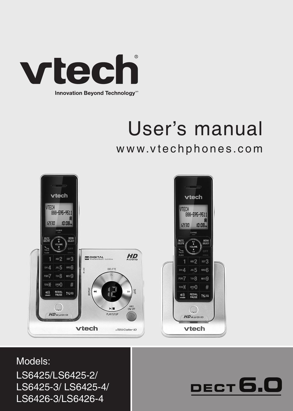VTech LS6425-2 Cell Phone User Manual