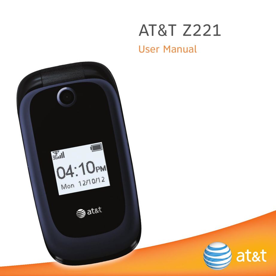 ZTE Z221 Cell Phone User Manual