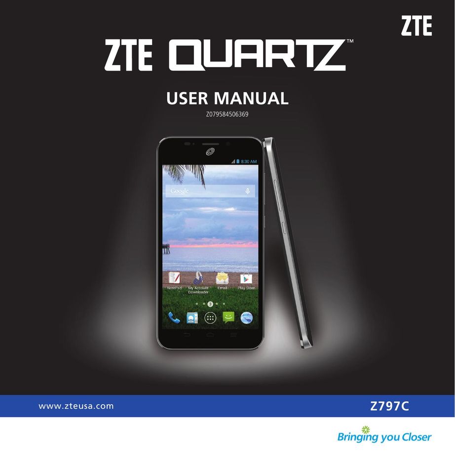 ZTE Z797C Cell Phone User Manual