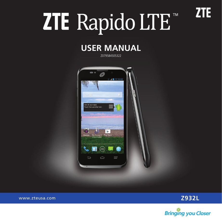 ZTE Z932L Cell Phone User Manual